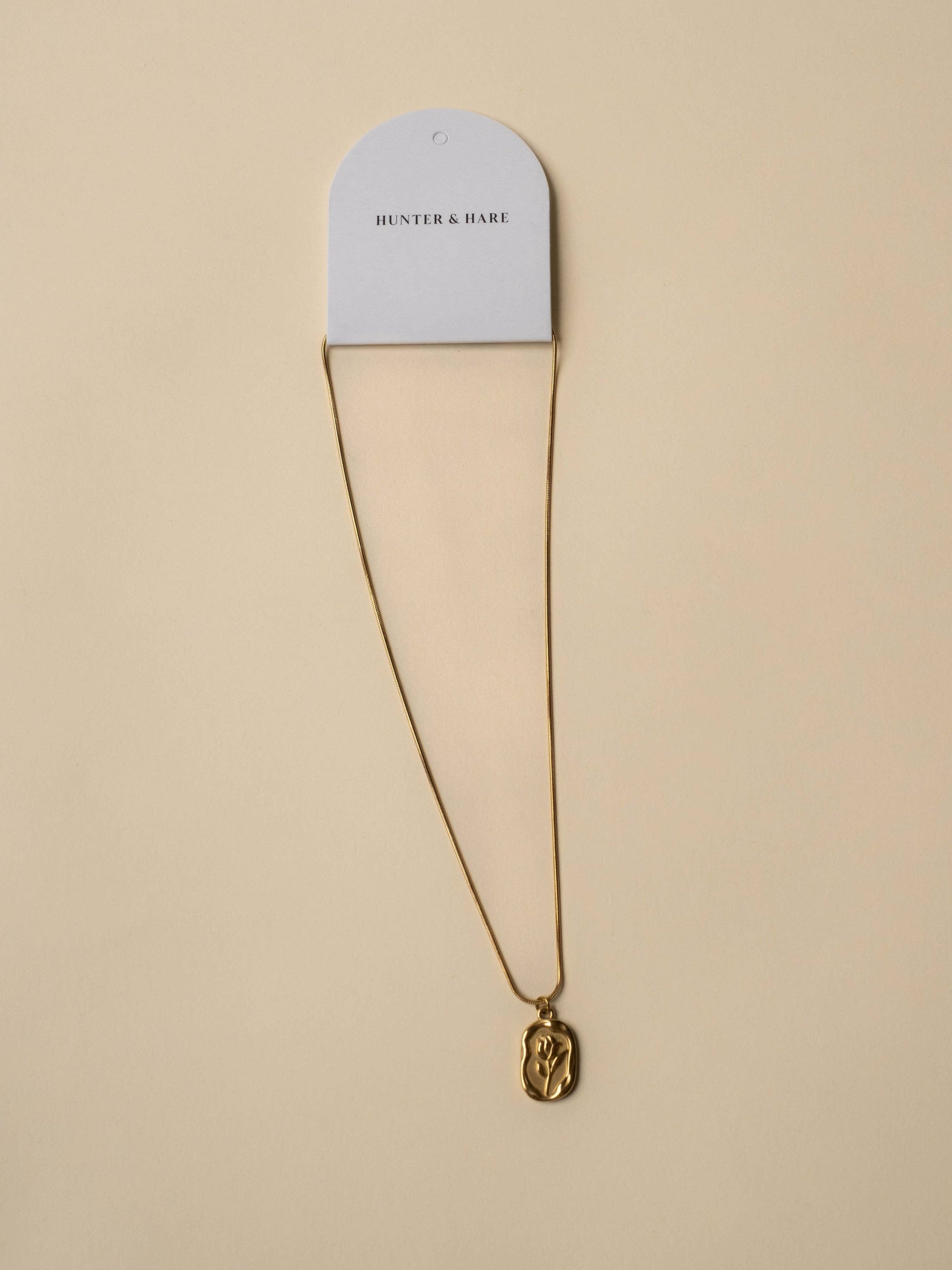 Chloe Tulip Pendant Necklace