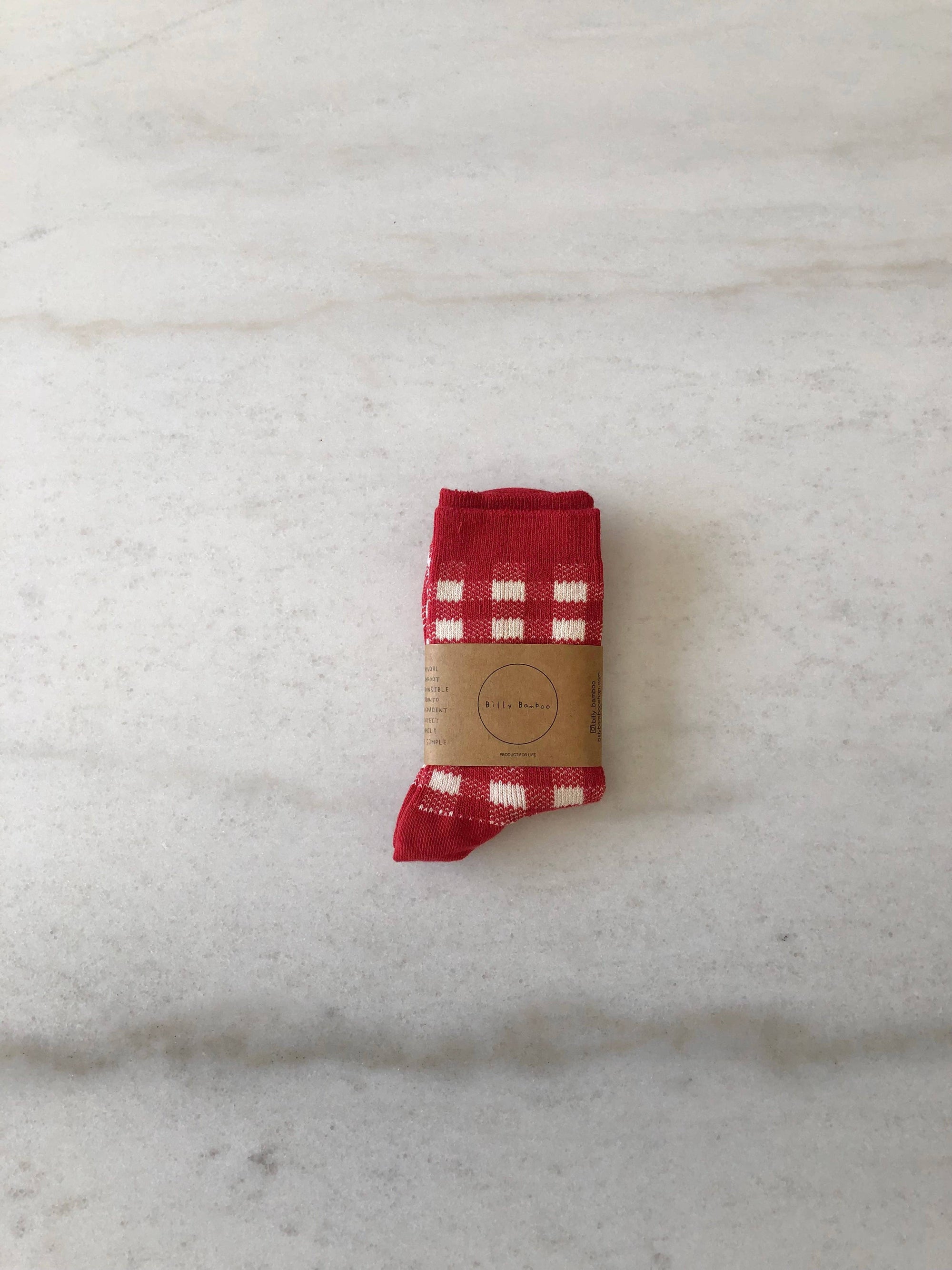 COLOR GINGHAM SOCKS