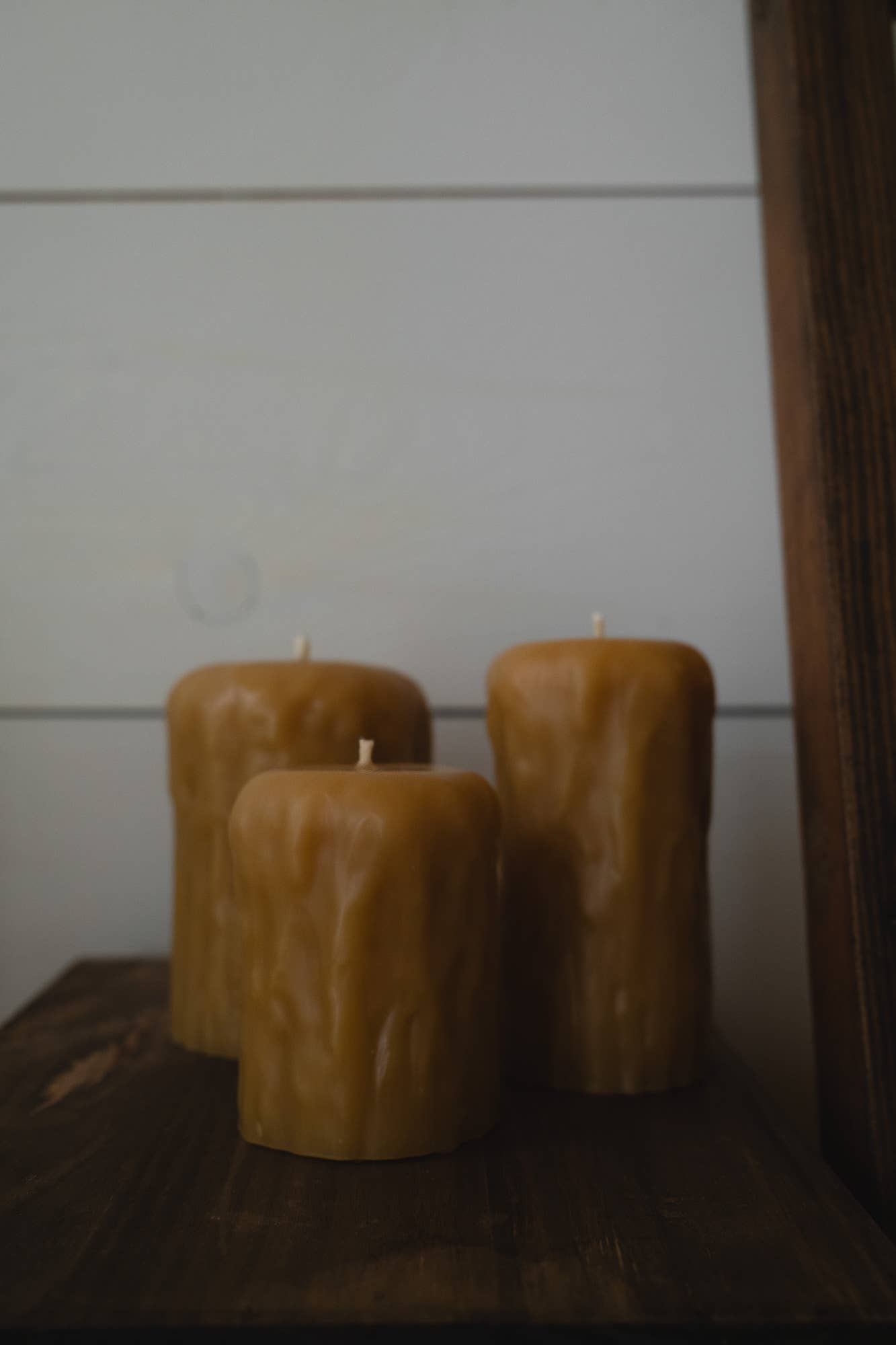 Stories of Old Beeswax Hand-Crafted Pillar Collection