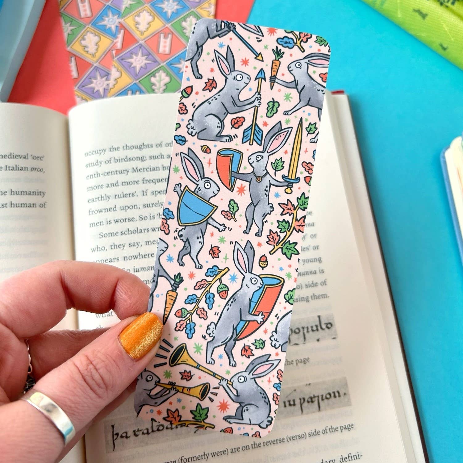 Medieval Rabbits Bookmark