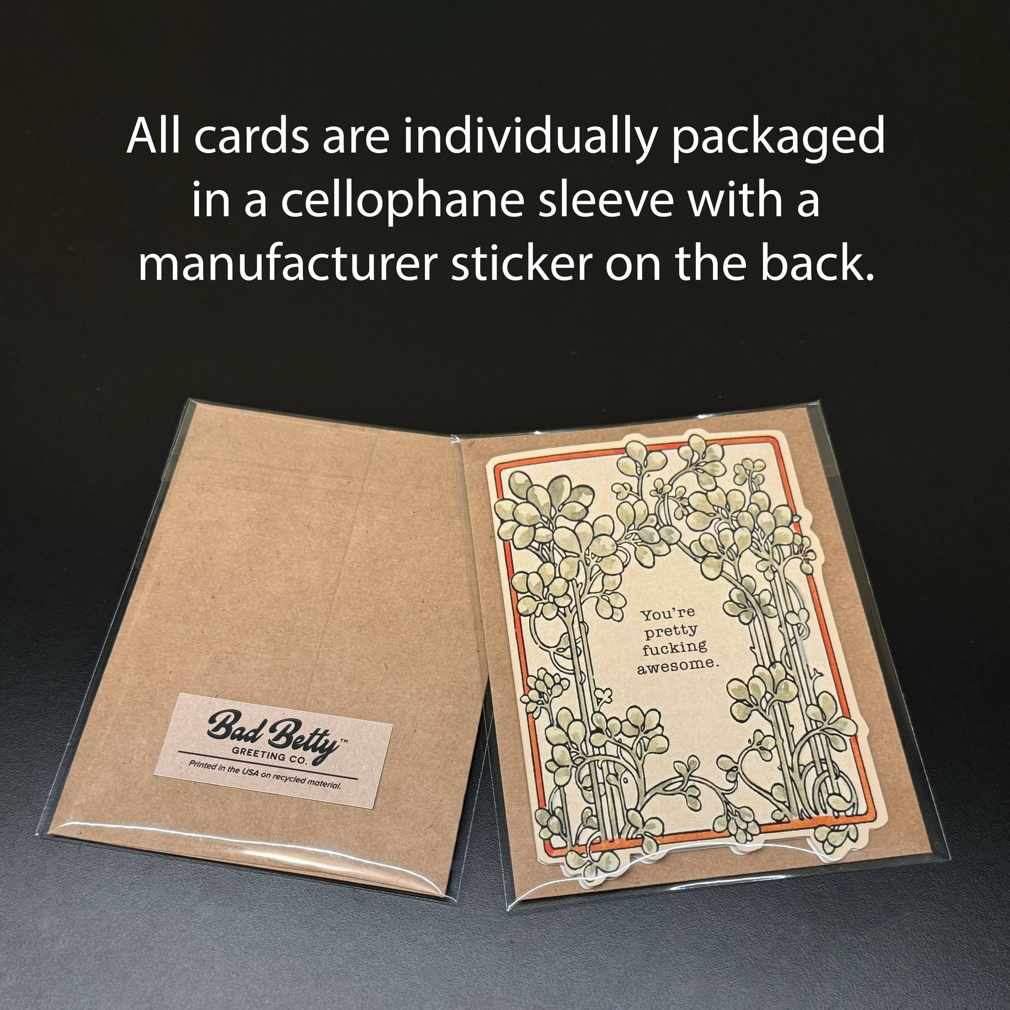 milkshake card sleeves Funny Relationship Valentine Card