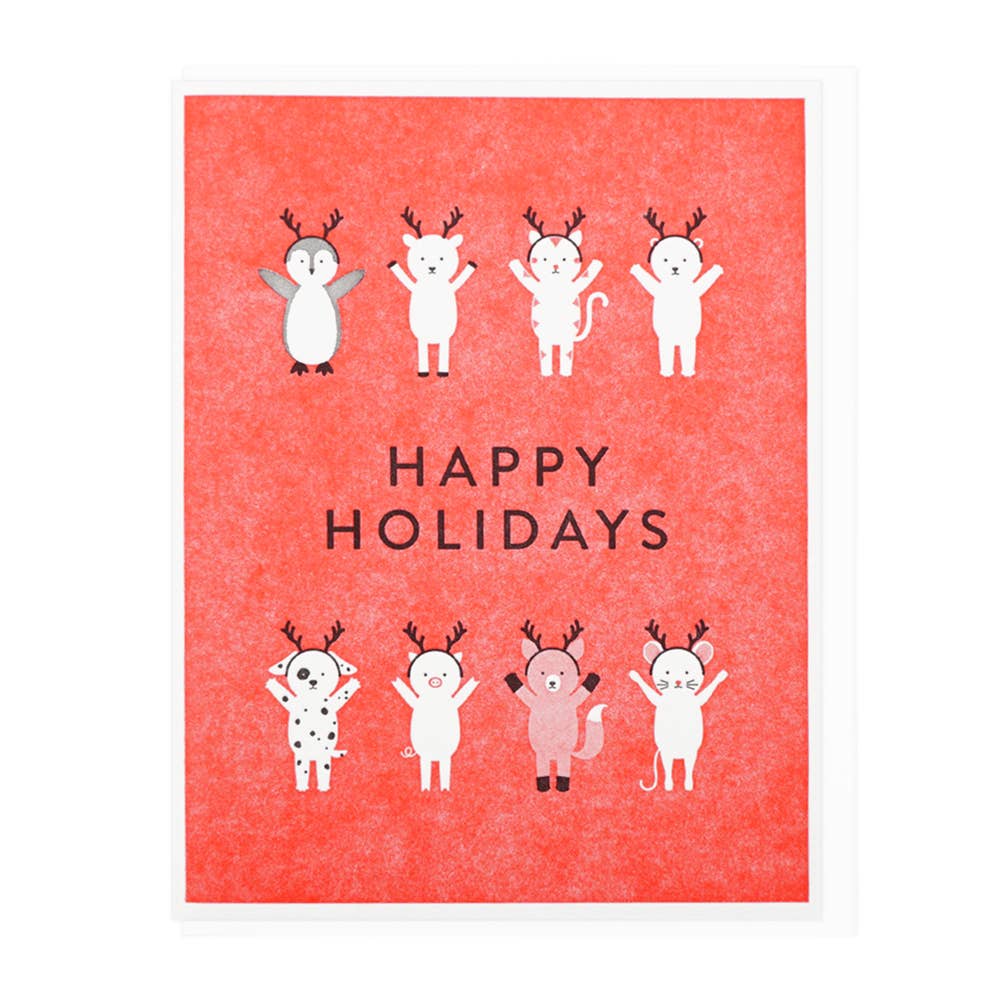 Happy Holidays Antler Friends