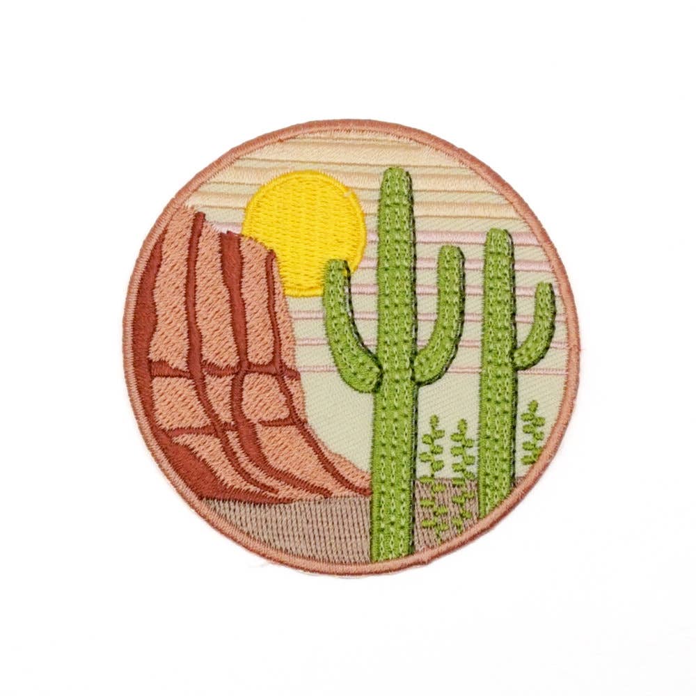 Cactus Embroidered Patch