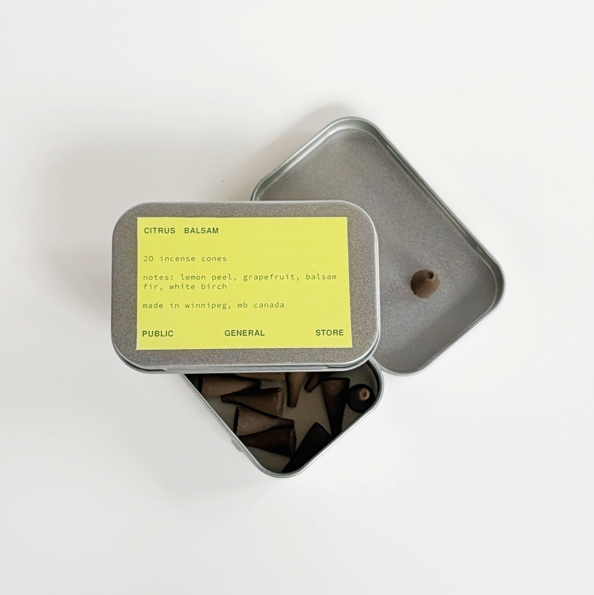 Citrus Balsam Incense Cones