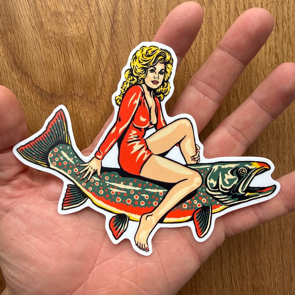 Dolly Varden 4 Inch Matte Vinyl Sticker