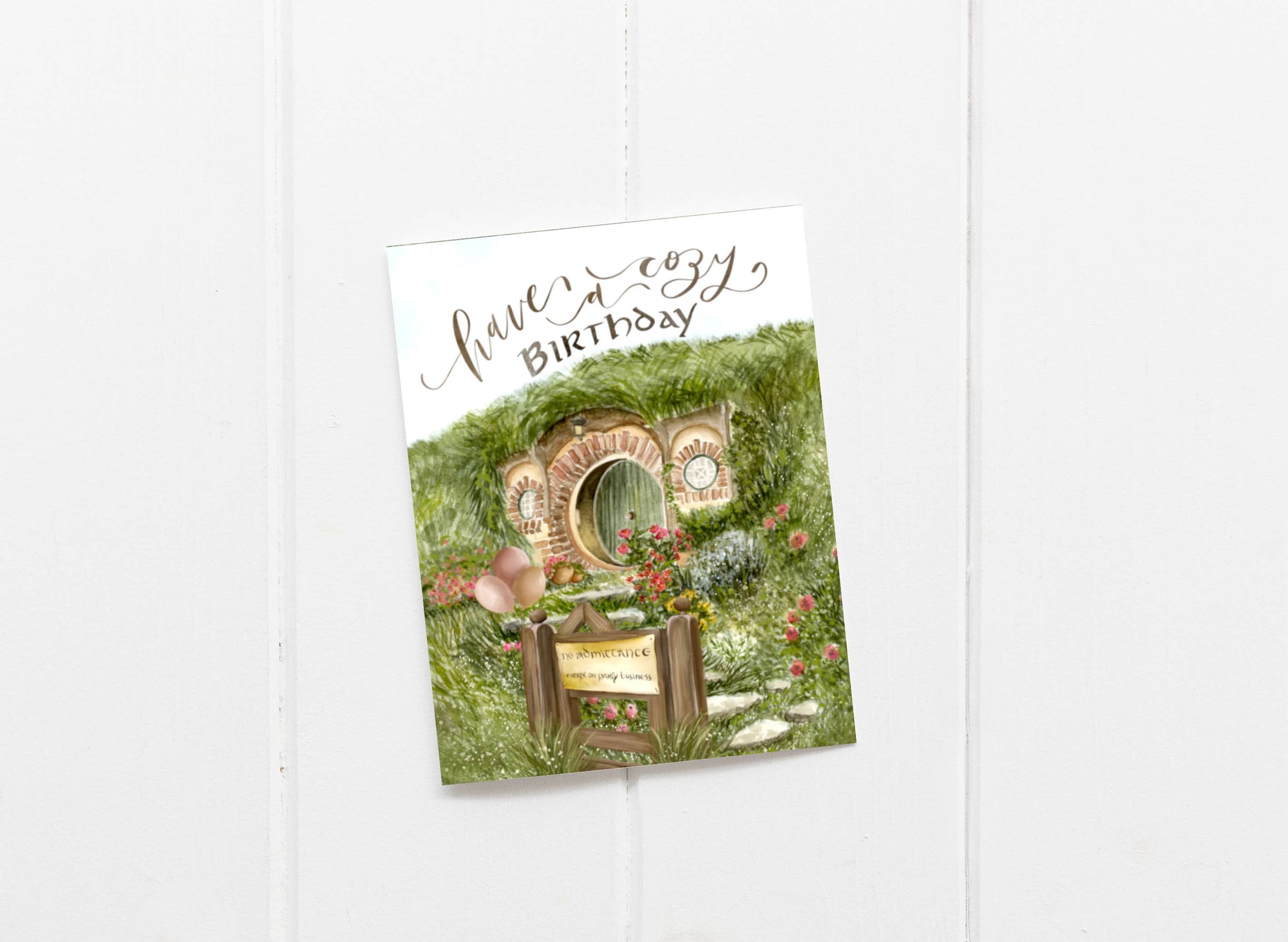 Shire Birthday Card / Have a Cozy Birthday