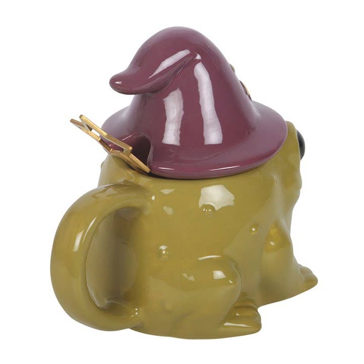 Magic Frog // Toad Shaped Halloween Mug with Spoon