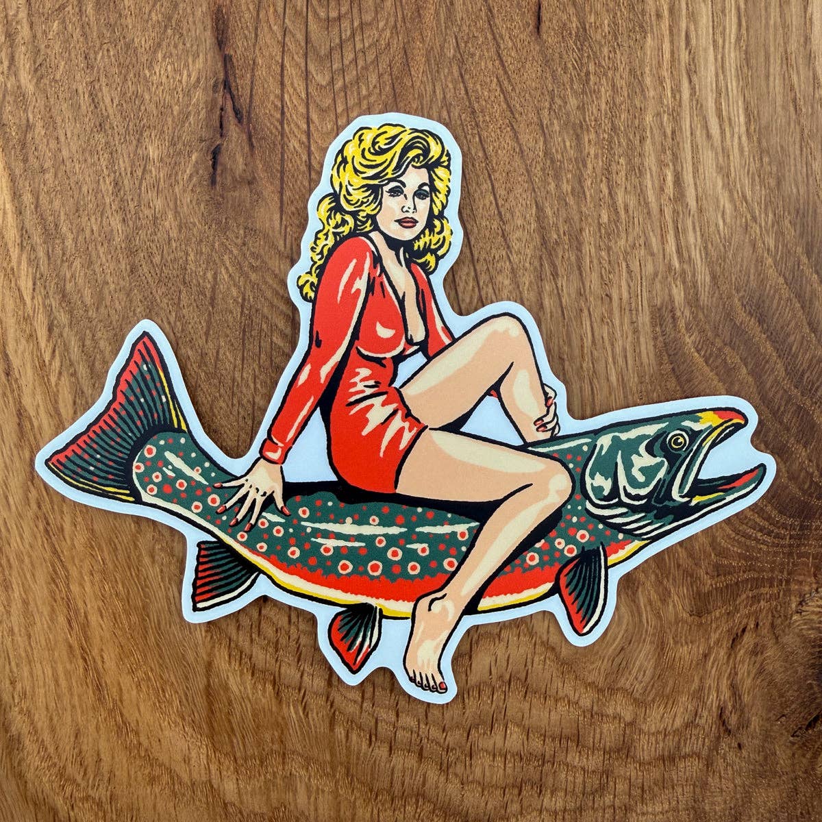 Dolly Varden 4 Inch Matte Vinyl Sticker
