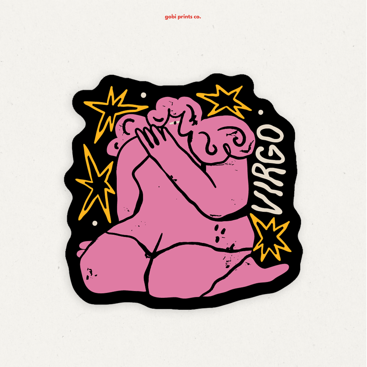 Zodiac Virgo | Vinyl Sticker