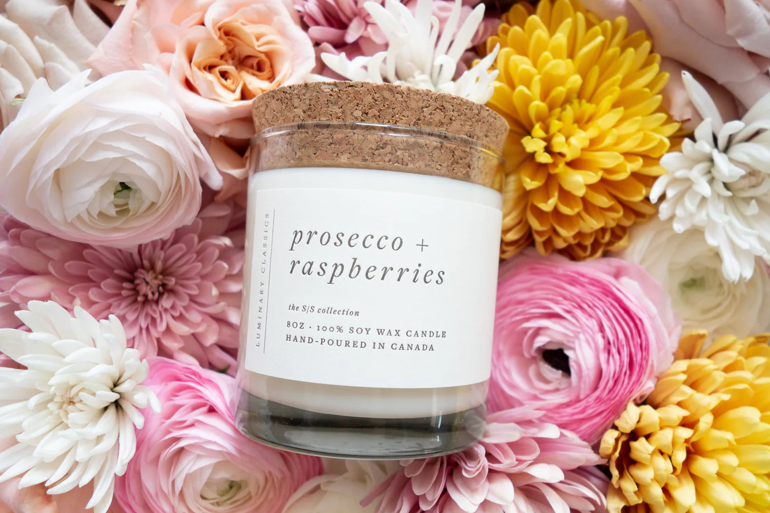 Prosecco and Raspberries Candle