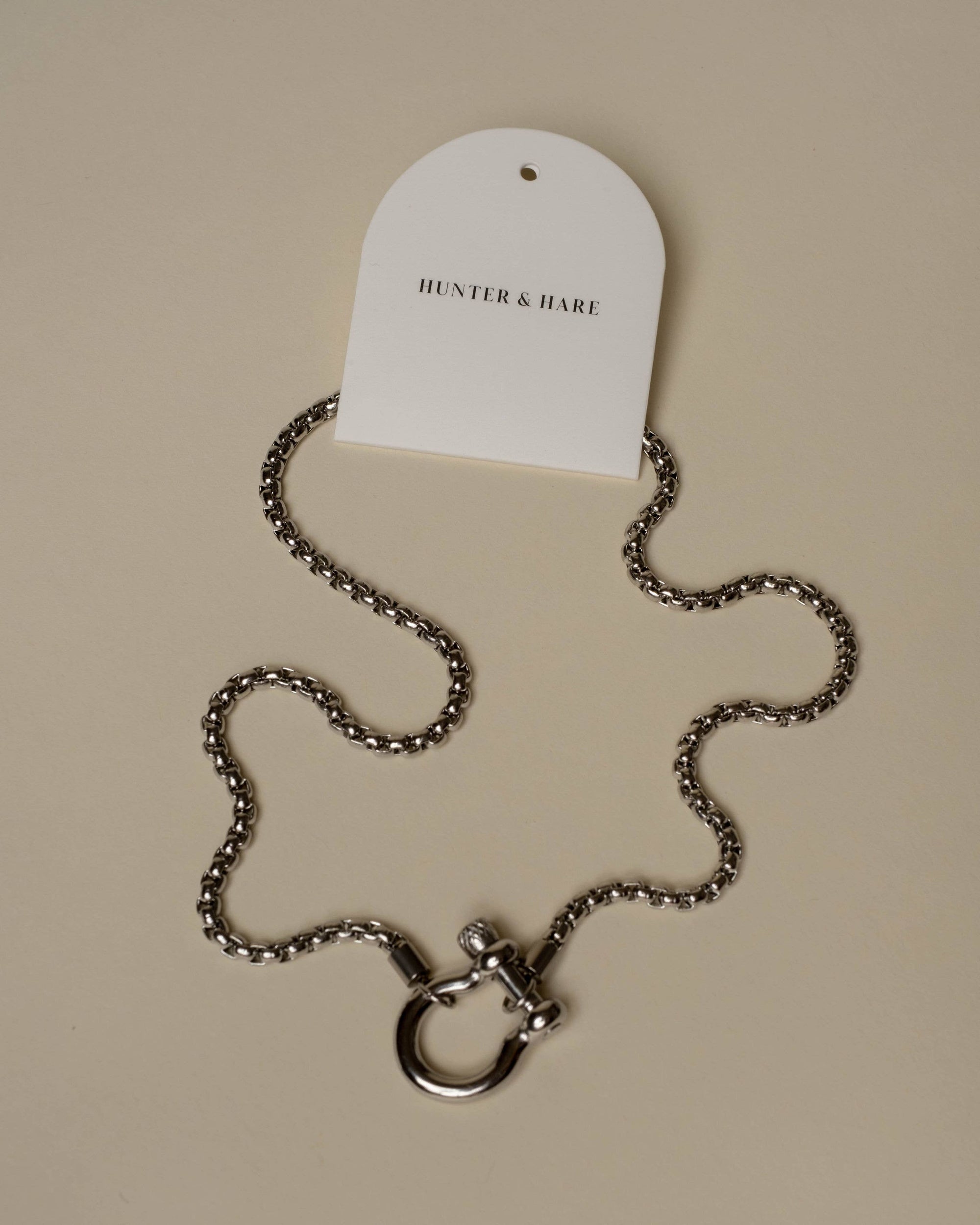 Courtney Box Chain Necklace