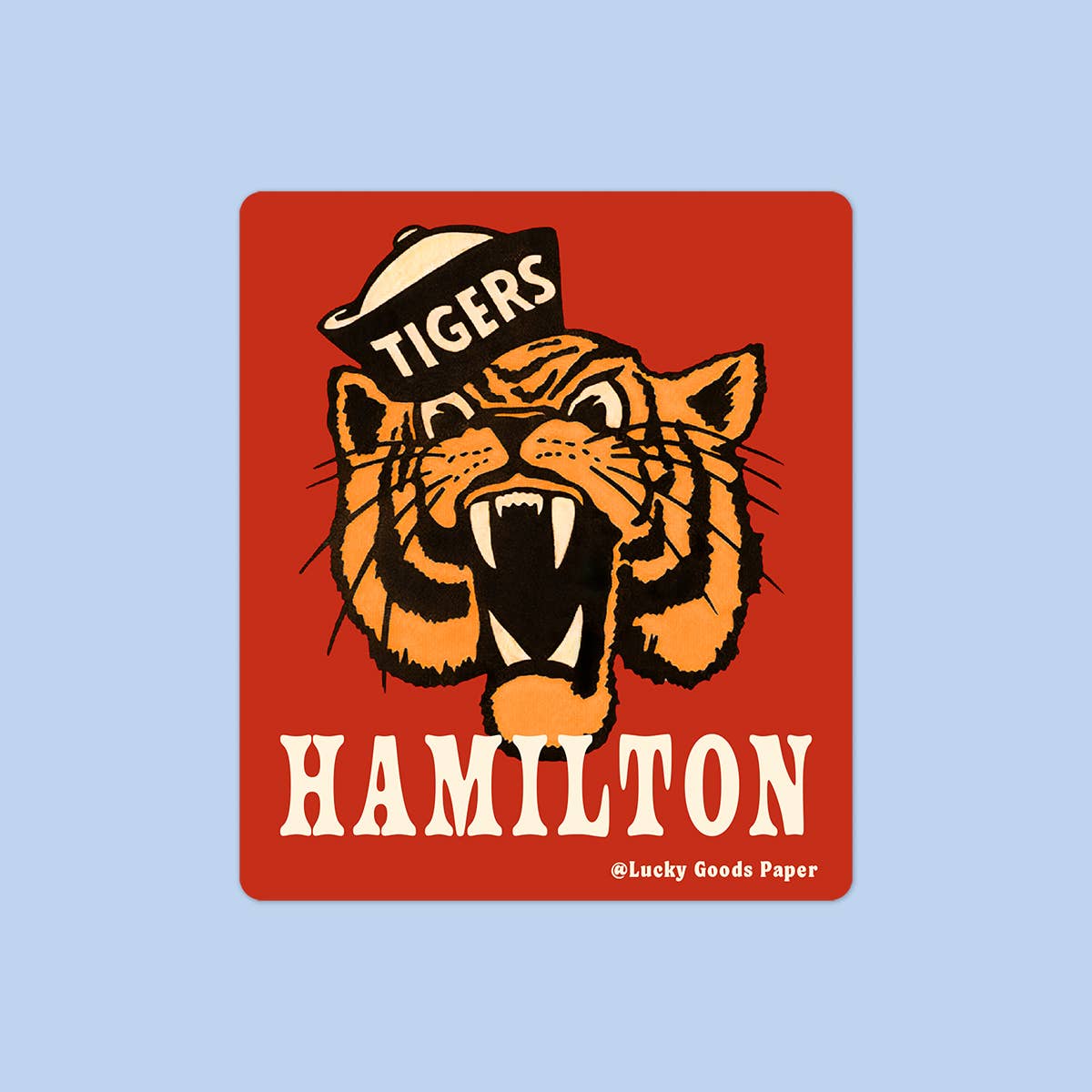 Hamilton Tiger Sticker