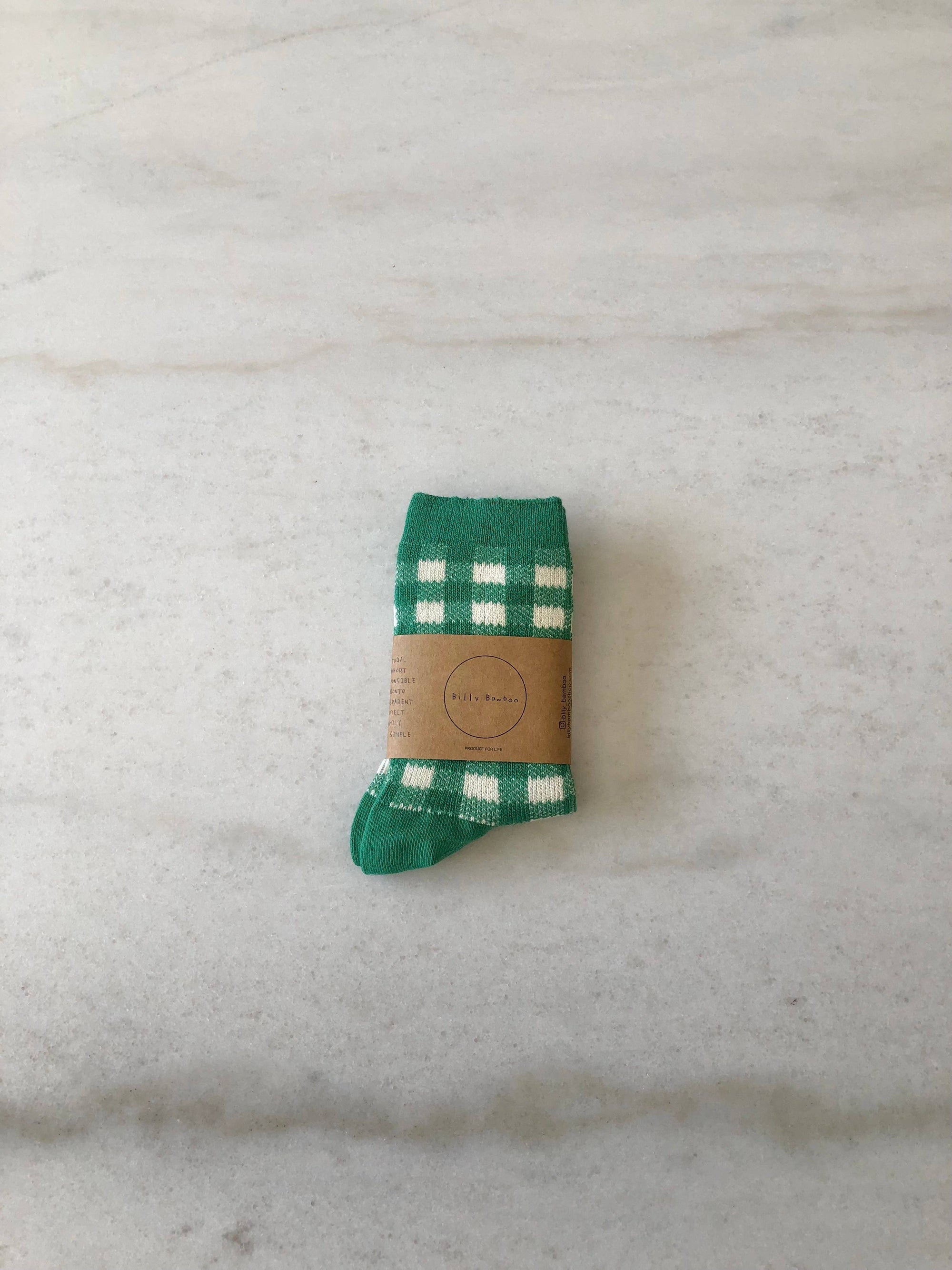 COLOR GINGHAM SOCKS