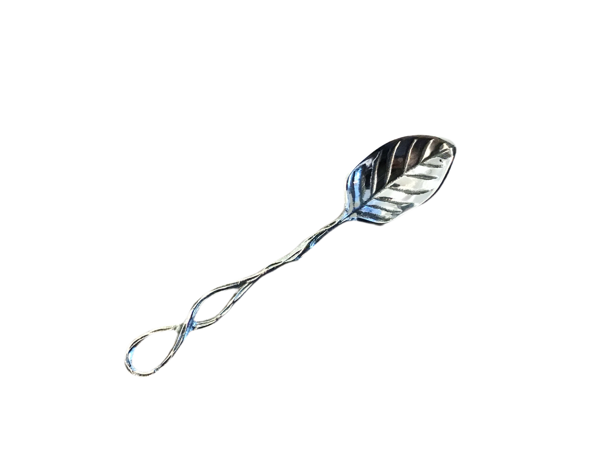 Leaf Brass Spoon