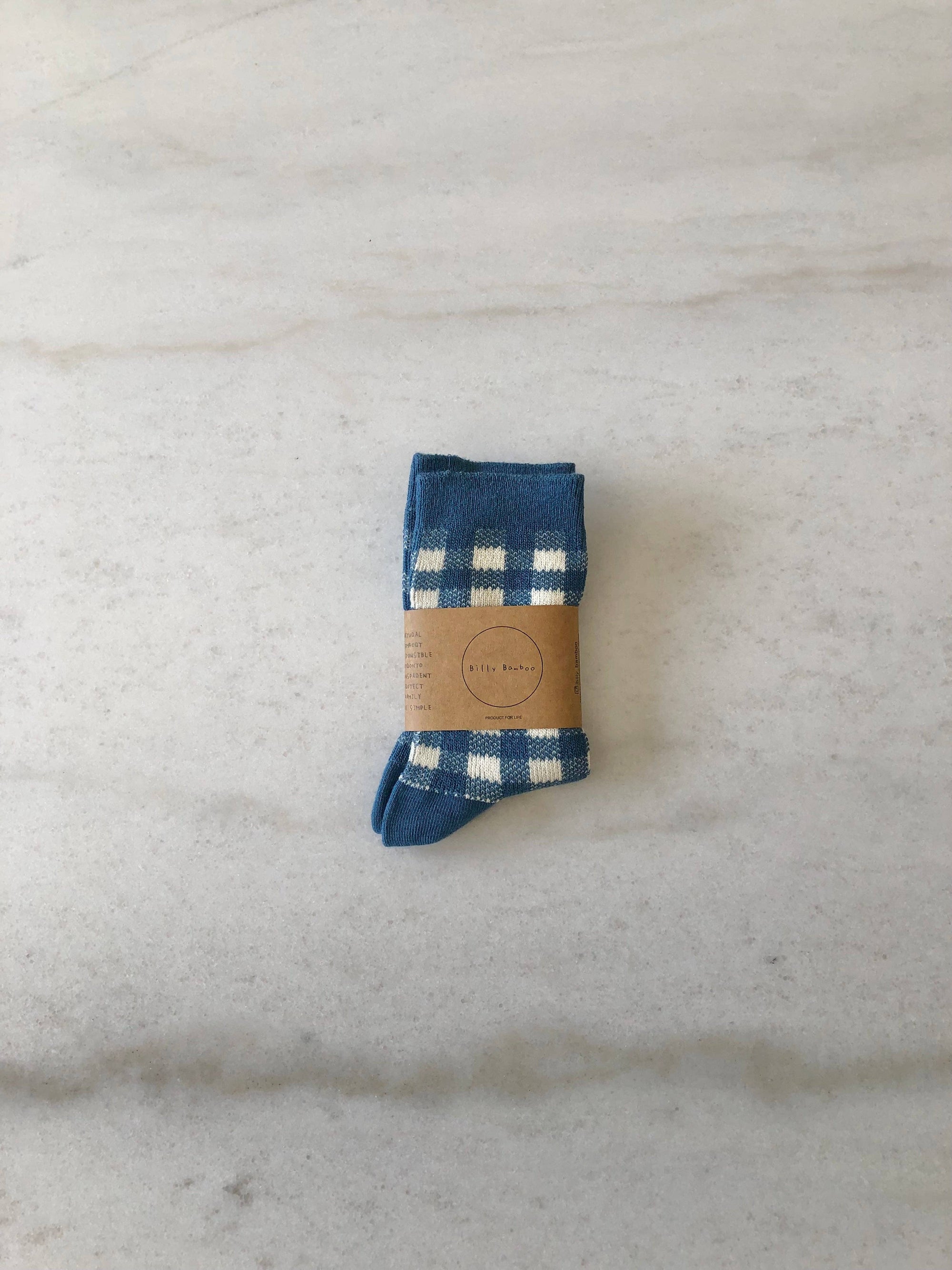 COLOR GINGHAM SOCKS