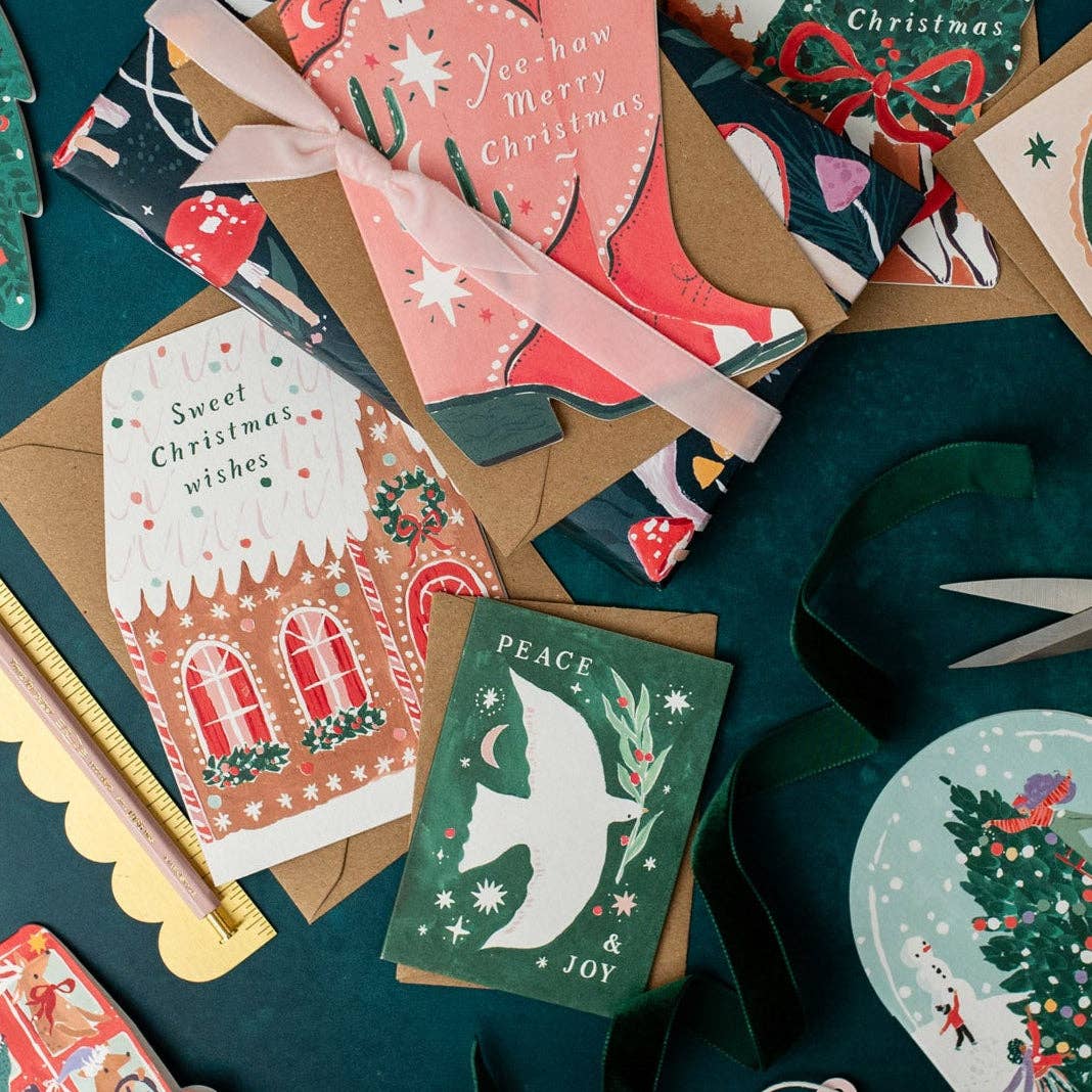 Gingerbread House Christmas Card | Holiday Cards | Christmas