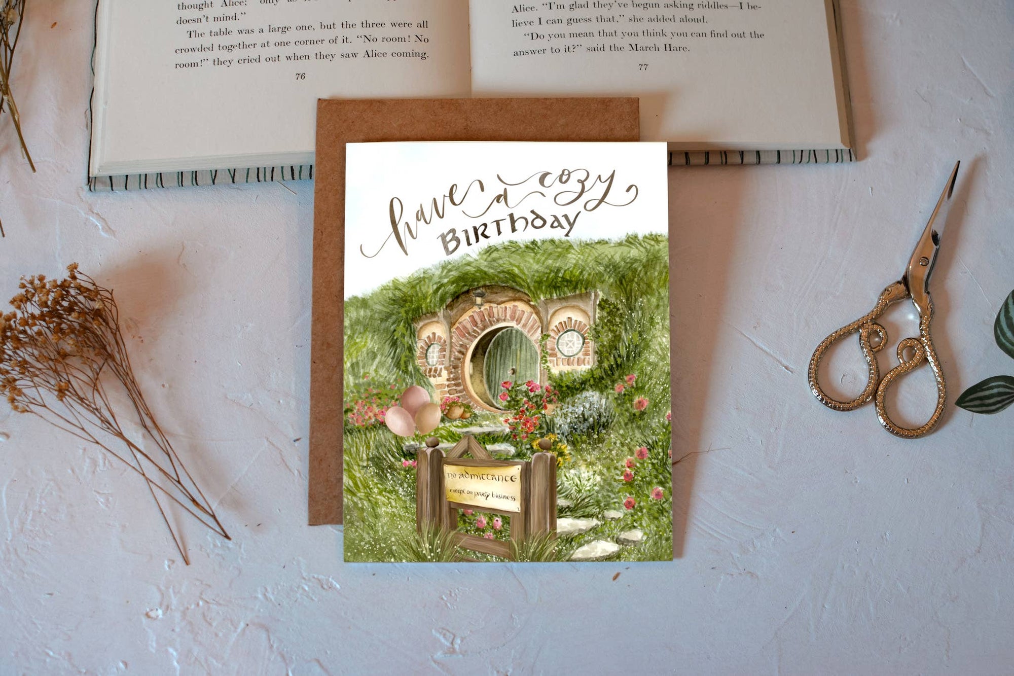 Shire Birthday Card / Have a Cozy Birthday