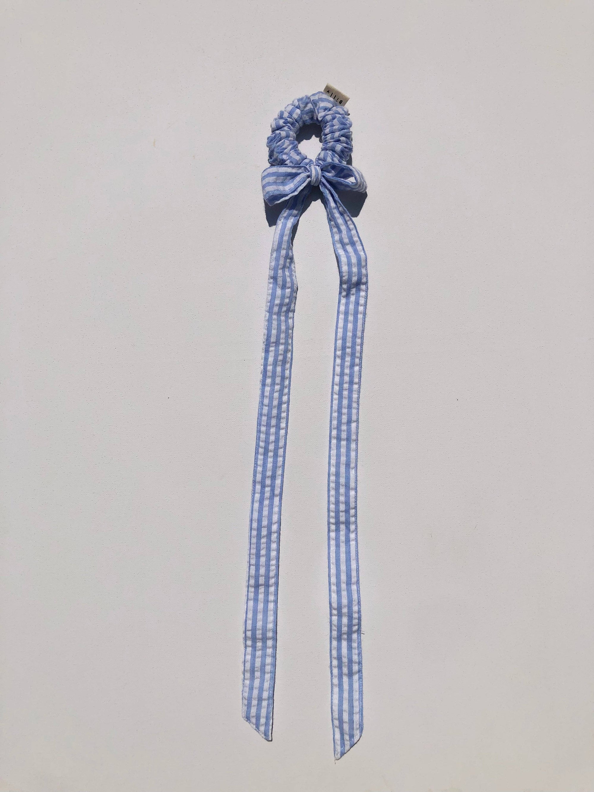 Stripe Bow Scrunchies