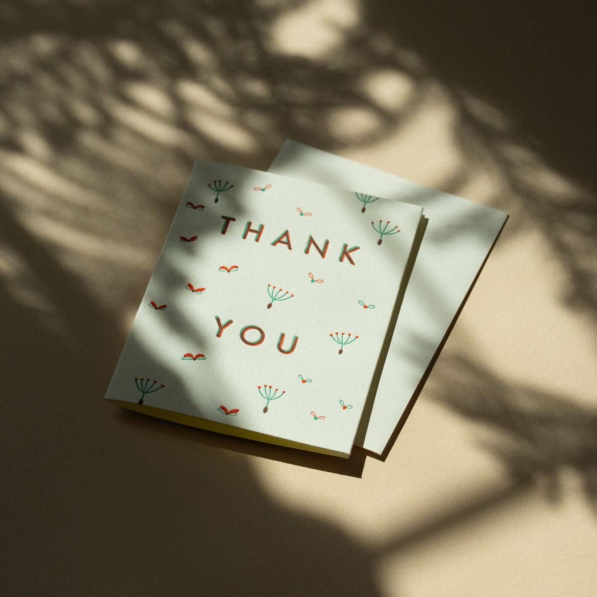 Thank You Seeds Letterpress Card