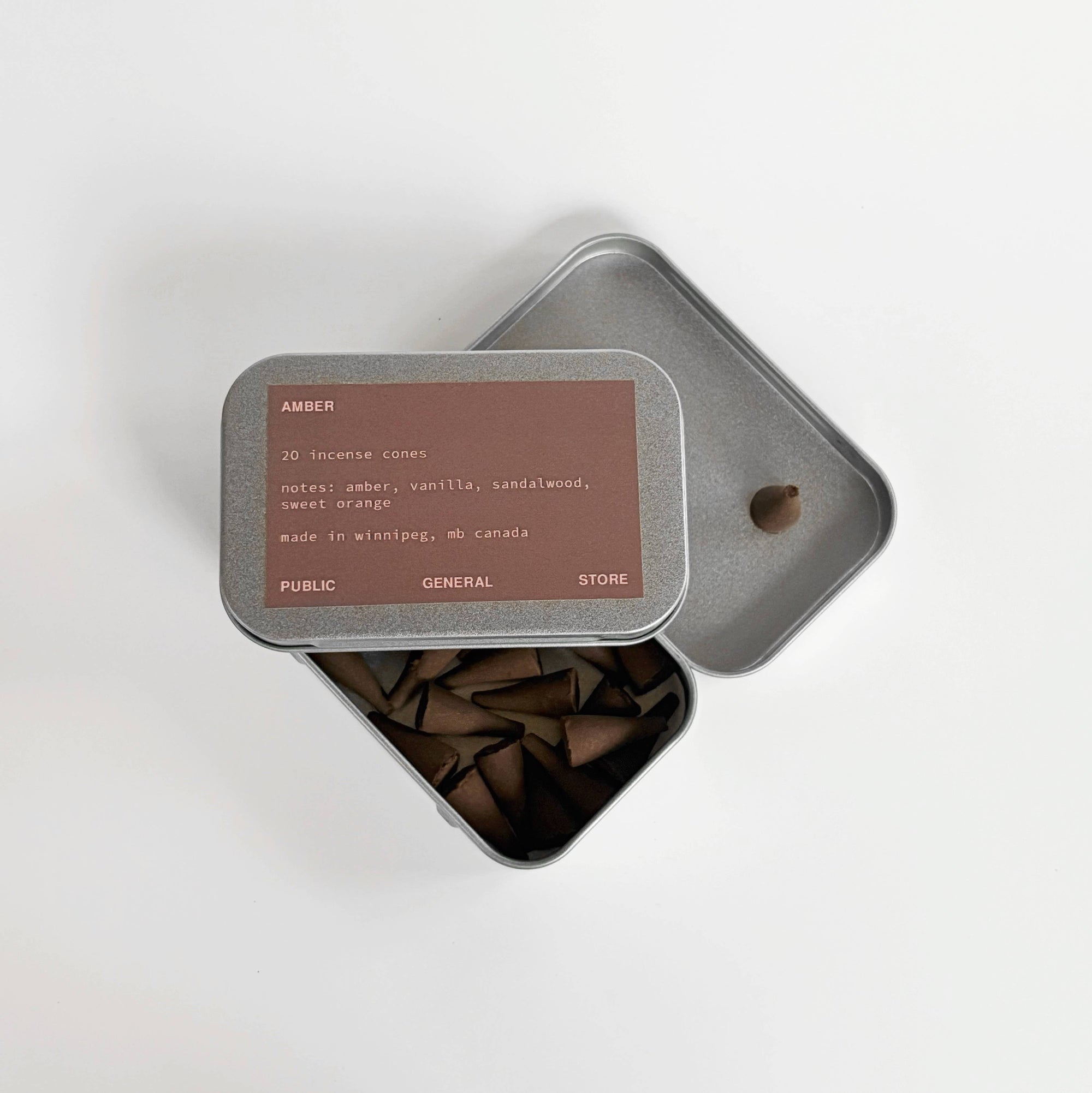 Amber Incense Cones