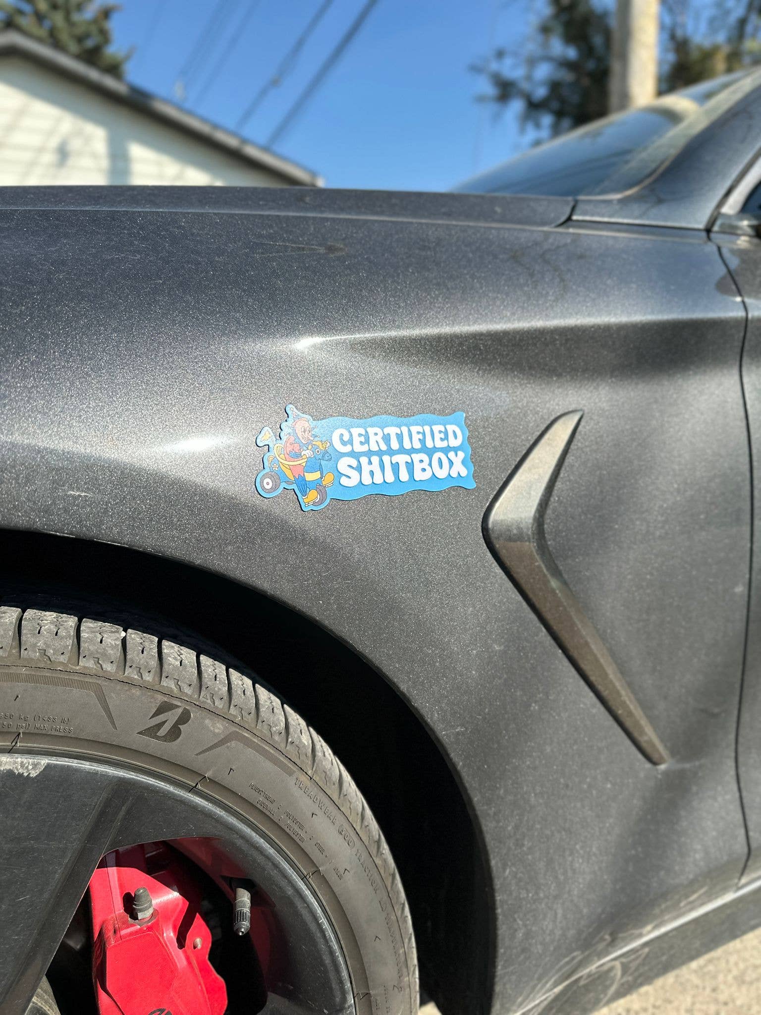 Certified Shitbox Car Magnet