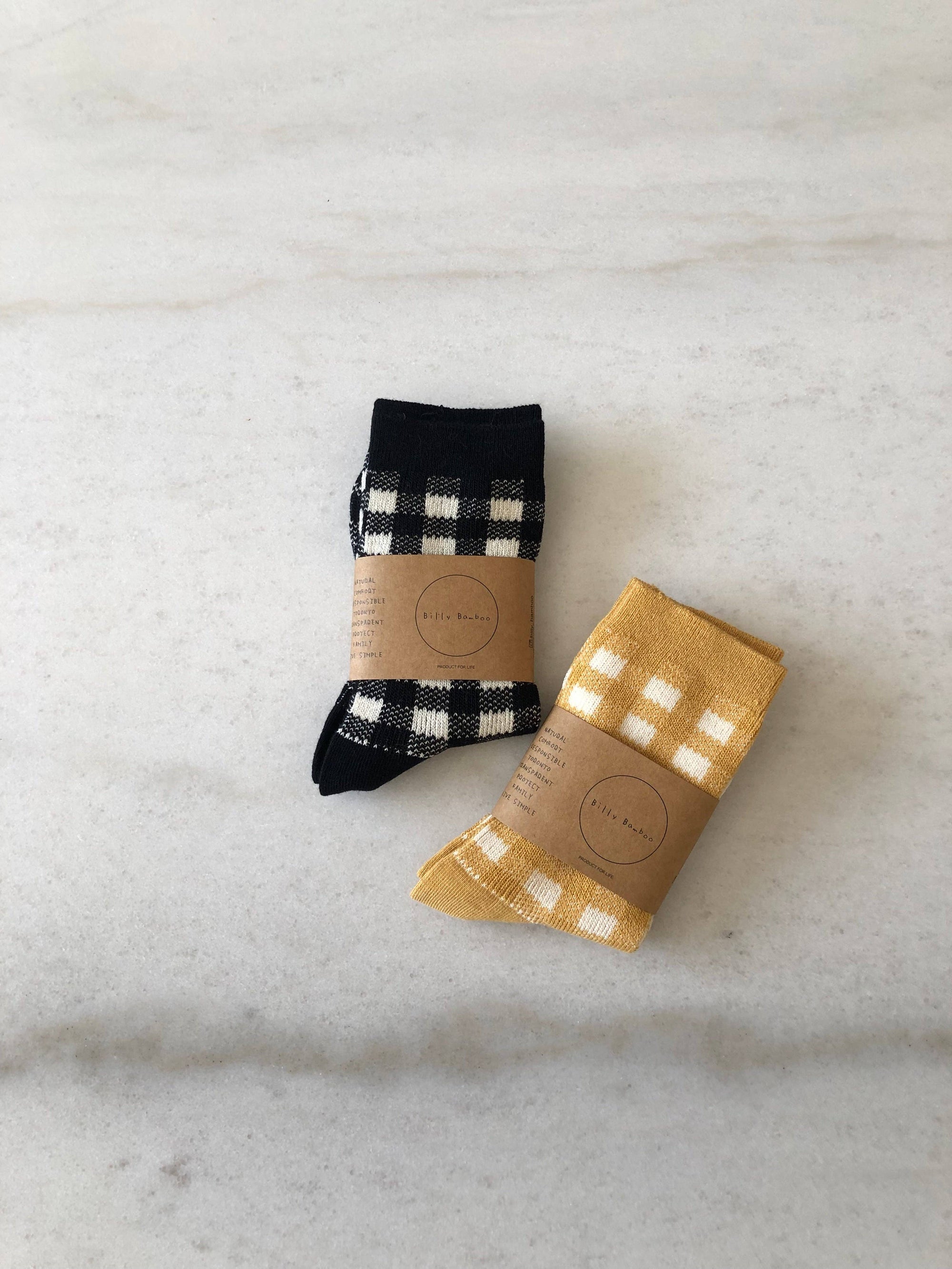 COLOR GINGHAM SOCKS