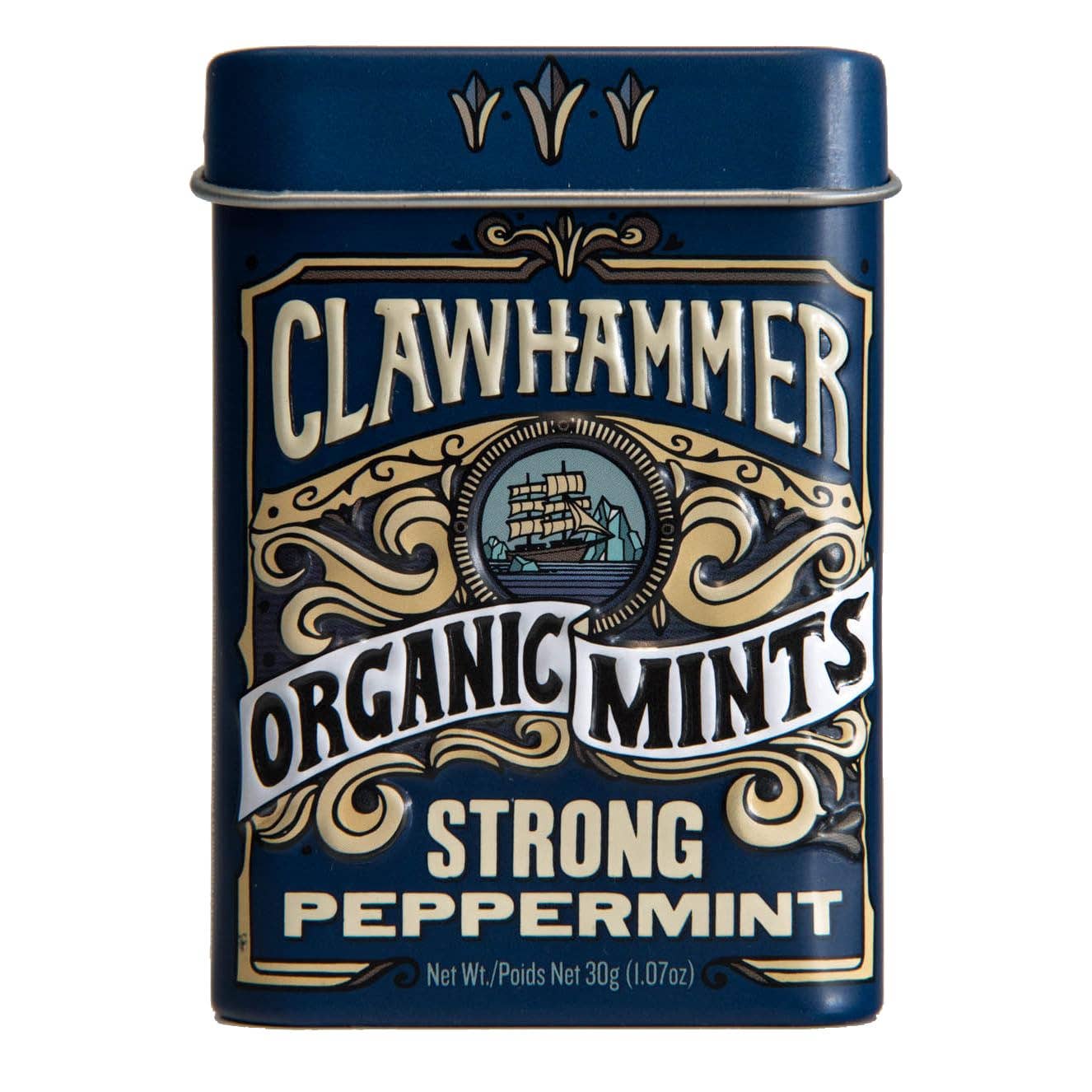 Clawhammer Certified Organic Mints - Strong Peppermint 48ct