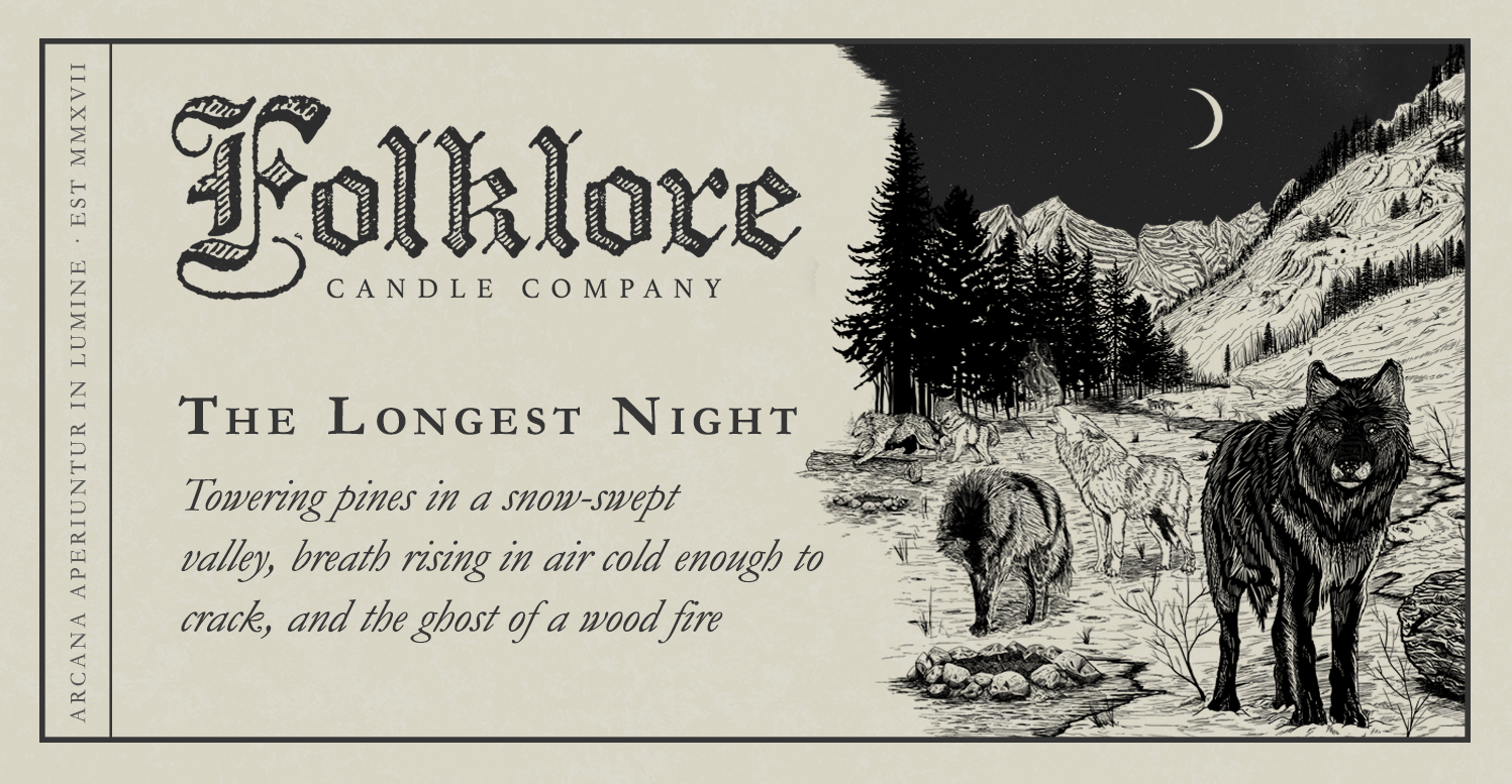 The Longest Night Soy Candle [SEASONAL] by Folklore Candle