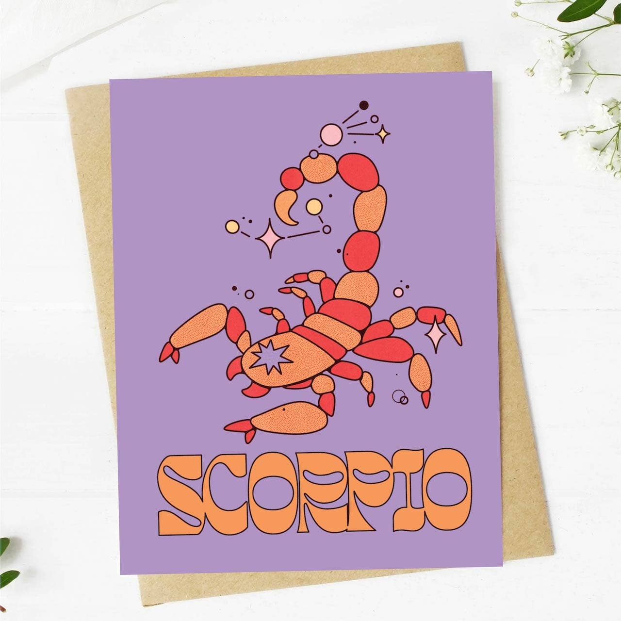 Scorpio Zodiac Greeting Card