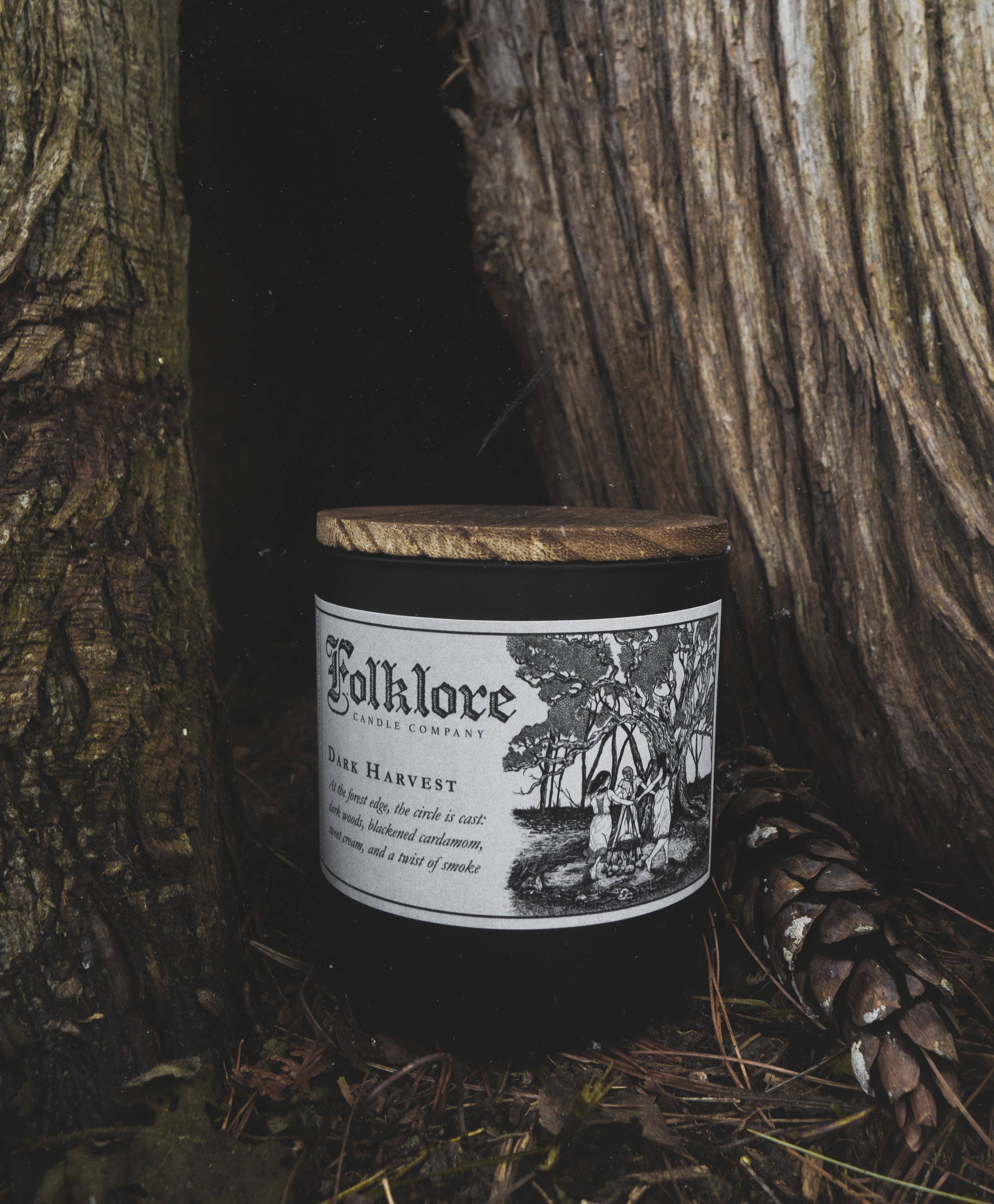 Dark Harvest Soy Candle by Folklore Candle Co