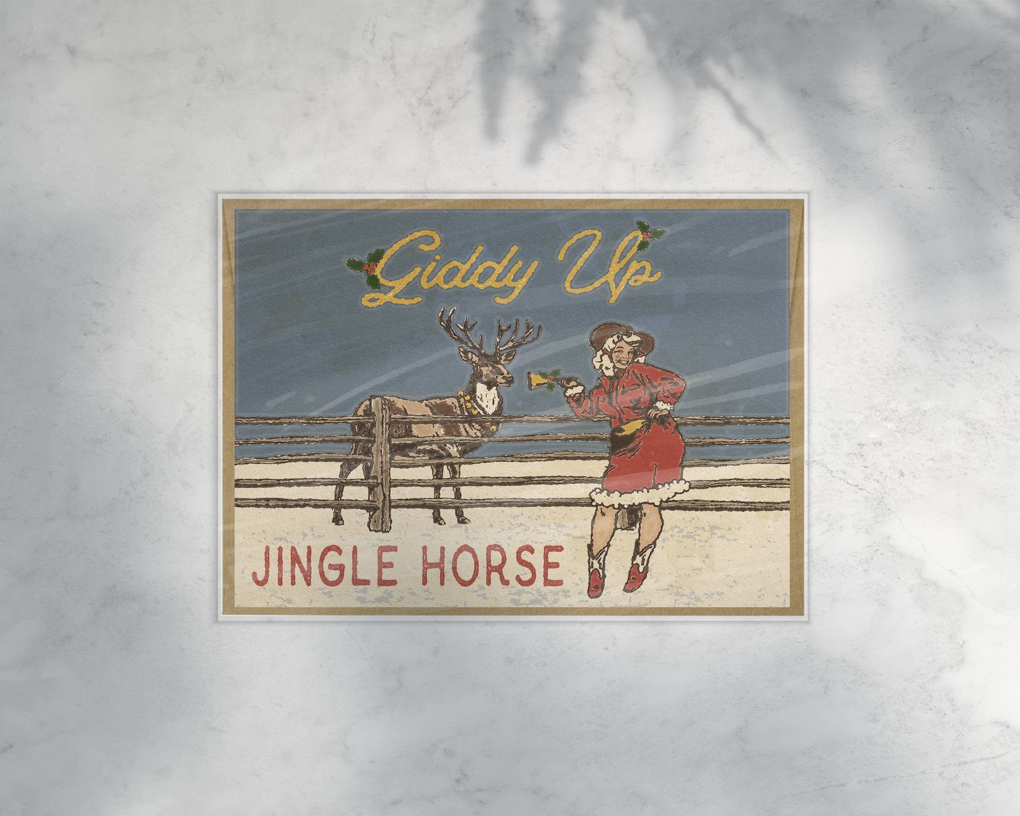 Giddy Up Jingle Horse