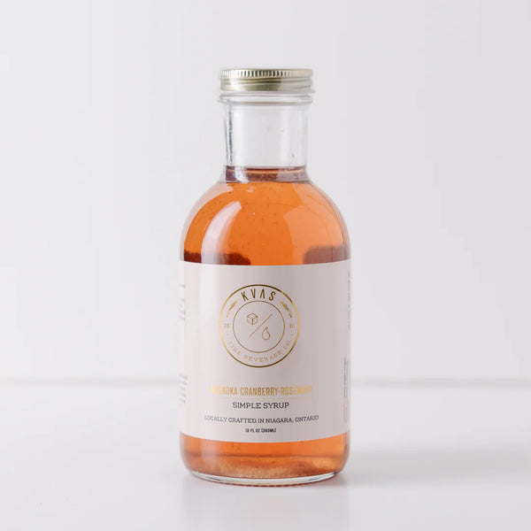 Muskoka Cranberry Rosemary Simple Syrup - Studio 205