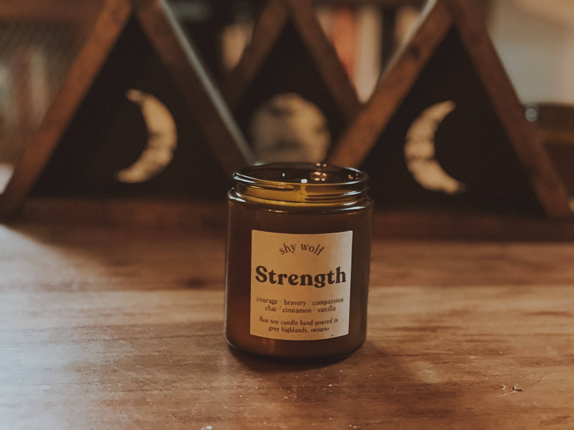 Strength Candle