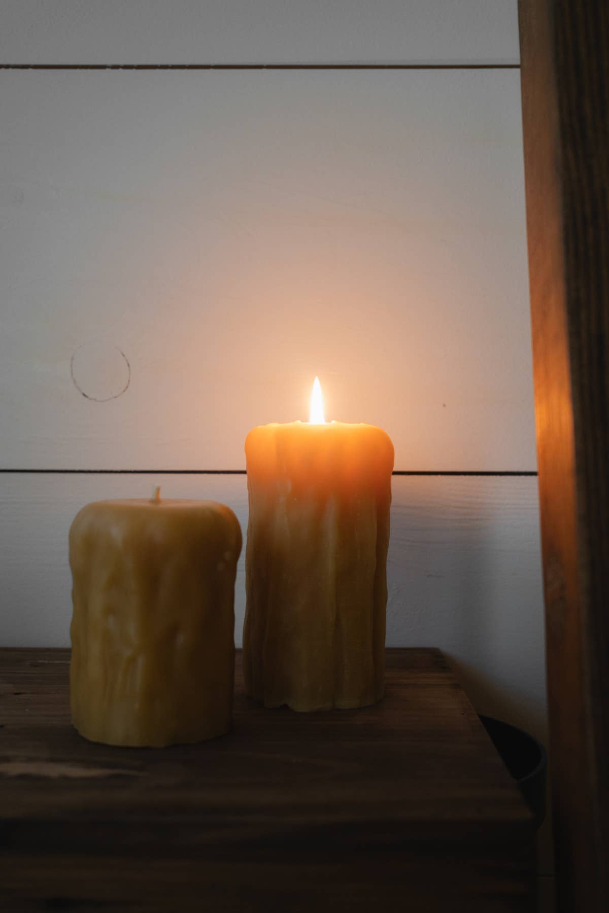 Stories of Old Beeswax Hand-Crafted Pillar Collection