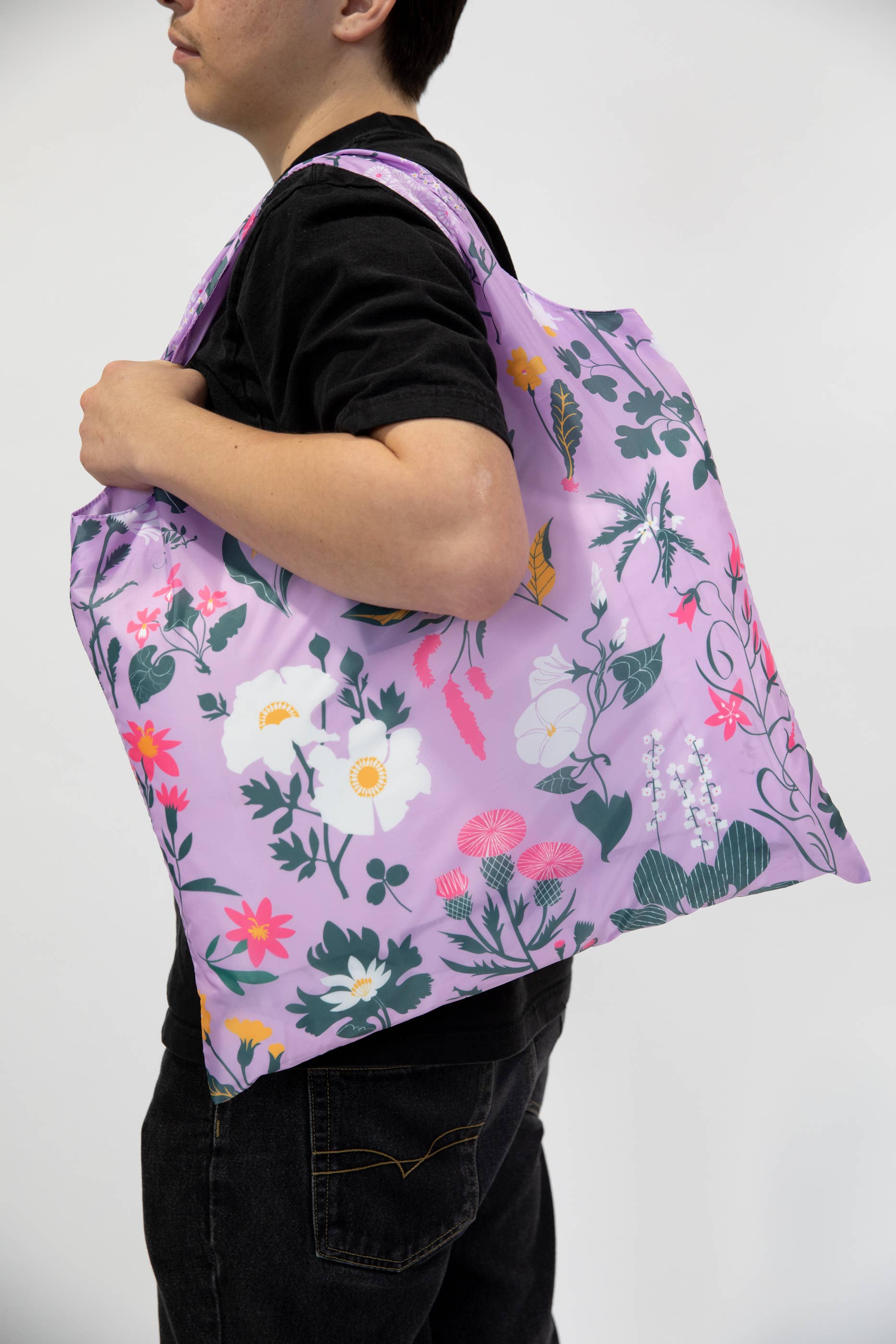 Floral Art Sack by Banquet Workshop - Reusable Tote Bag