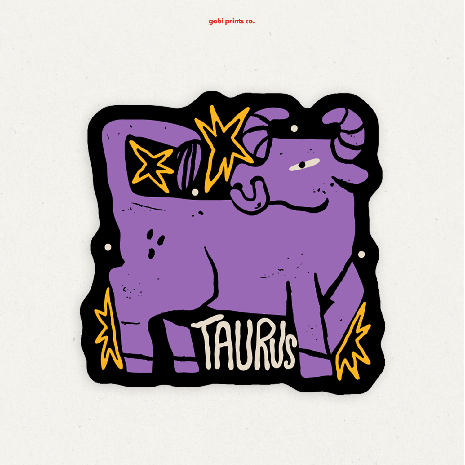 Zodiac Taurus | Vinyl Sticker