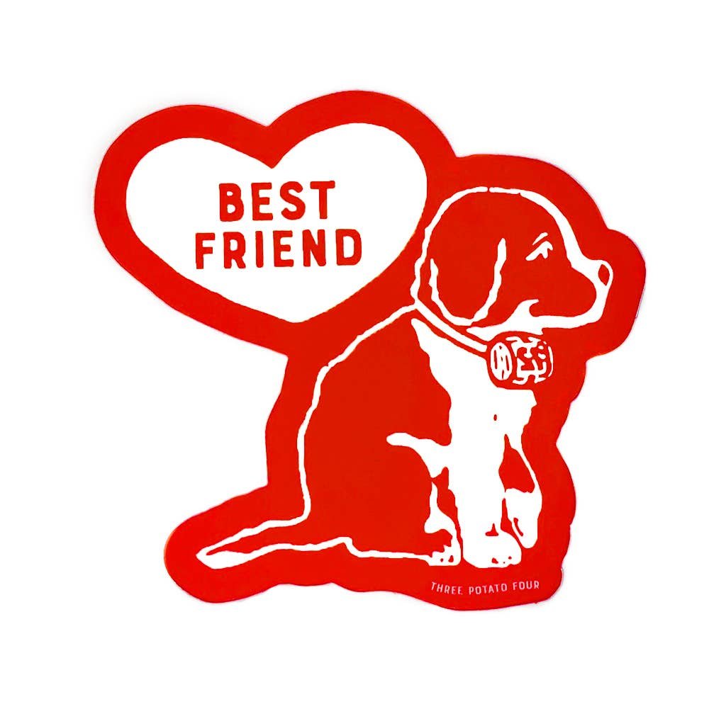 Dog Best Friend Sticker