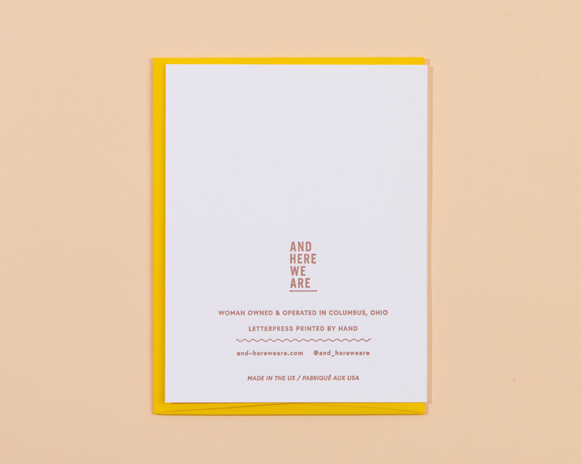 Happily Ever After Wedding Letterpress Greeting Card