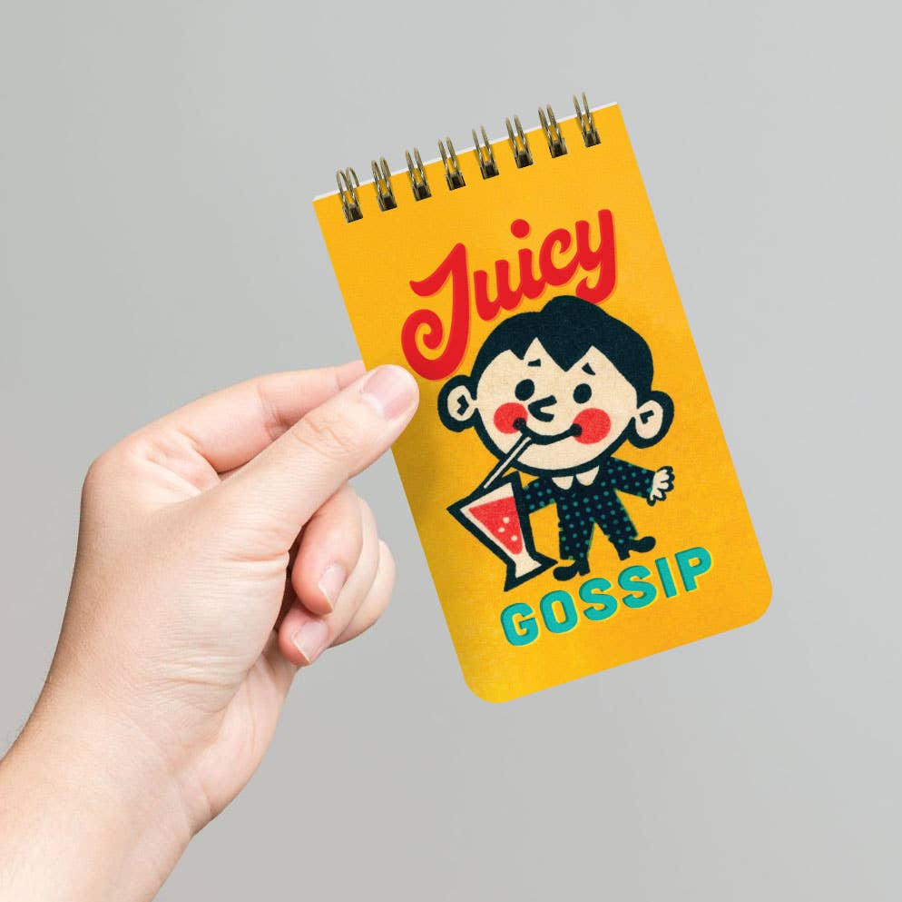 Juicy Gossip - 3x5 Spiral Memo Notepad