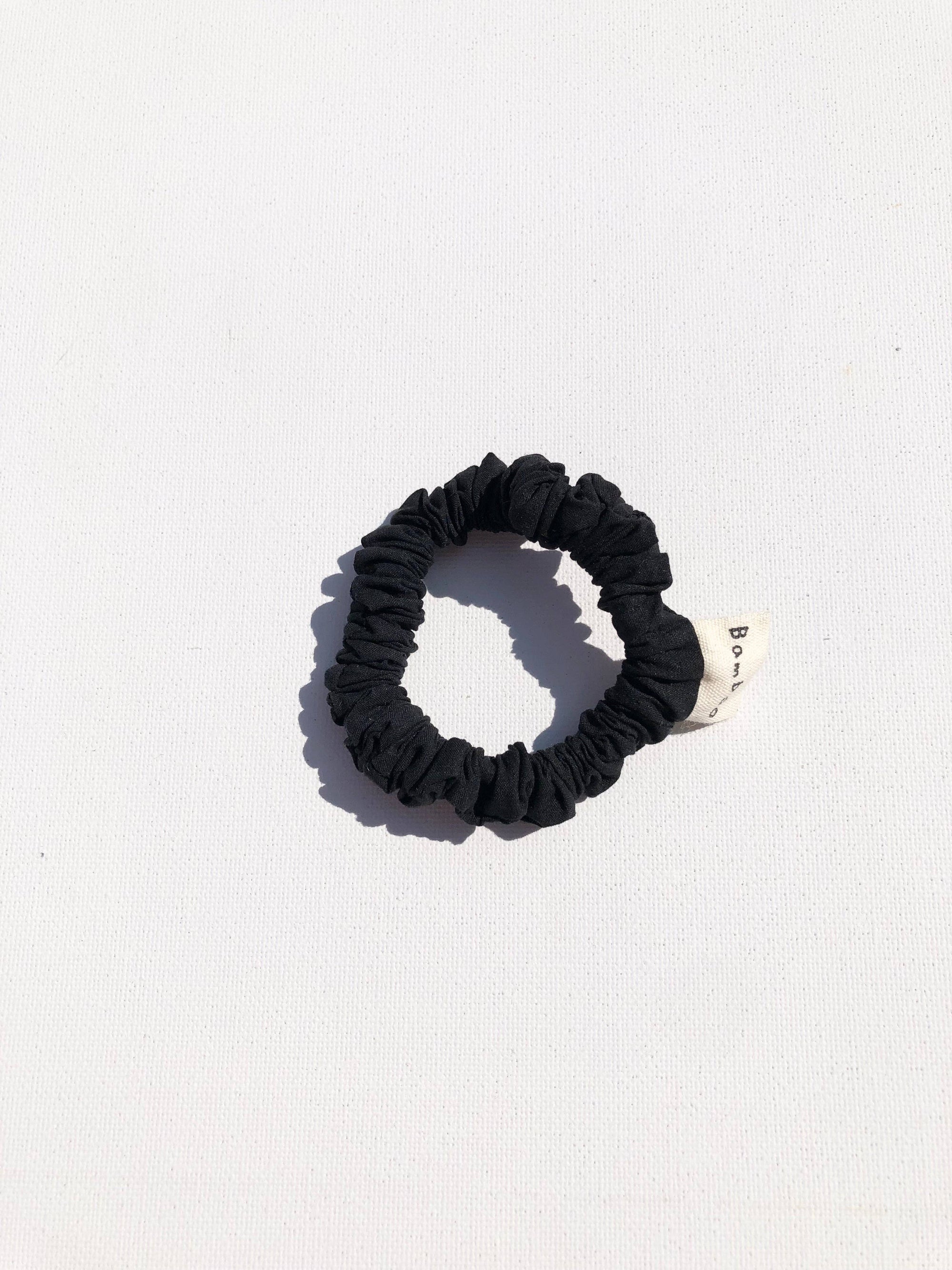Cotton Poplin Bow Scrunchies