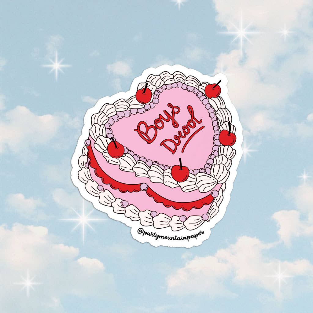Boy's Drool Sticker - Studio 205