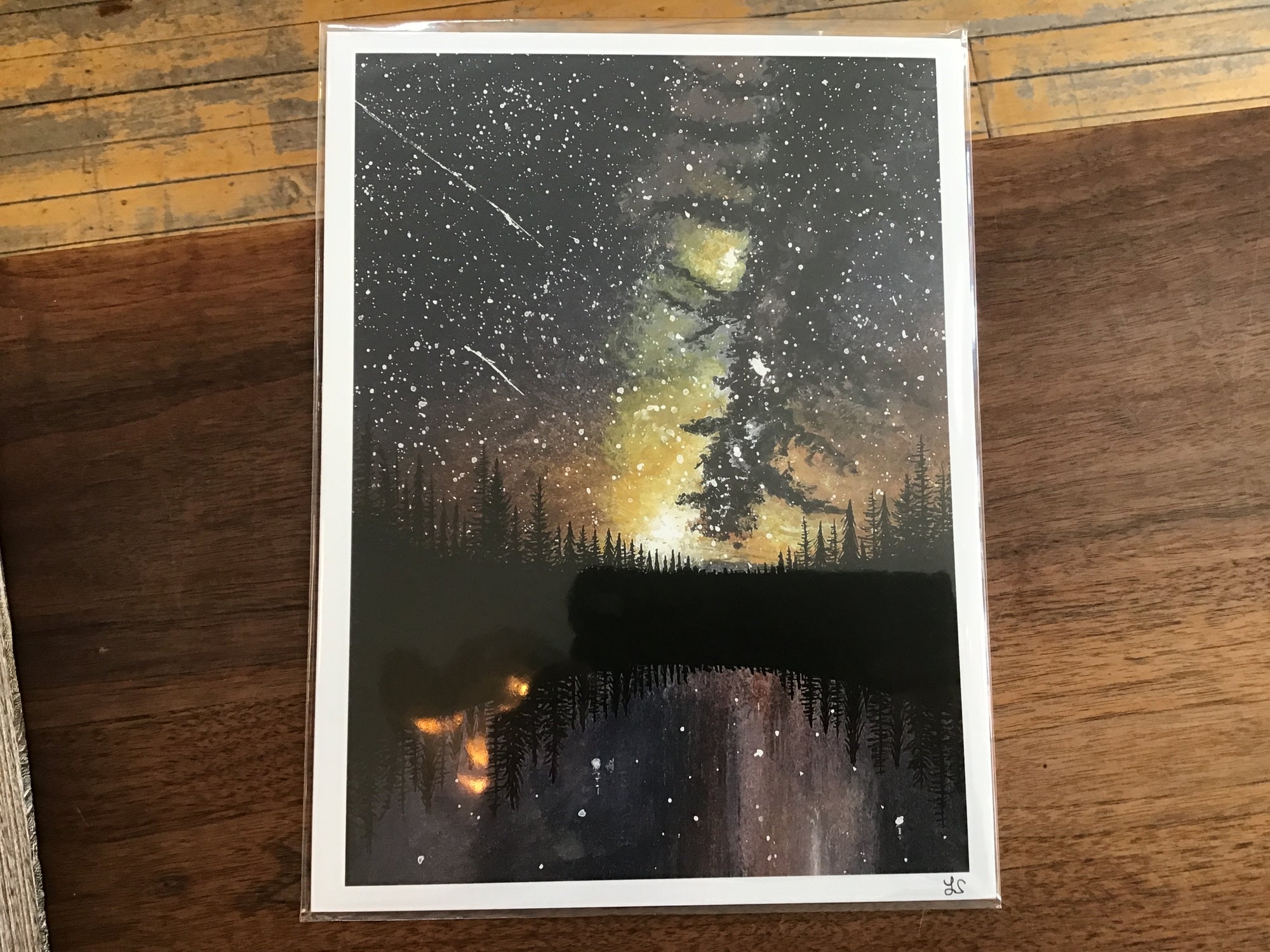 Yellow Skies 9x12 Print - Beasts & Blossoms