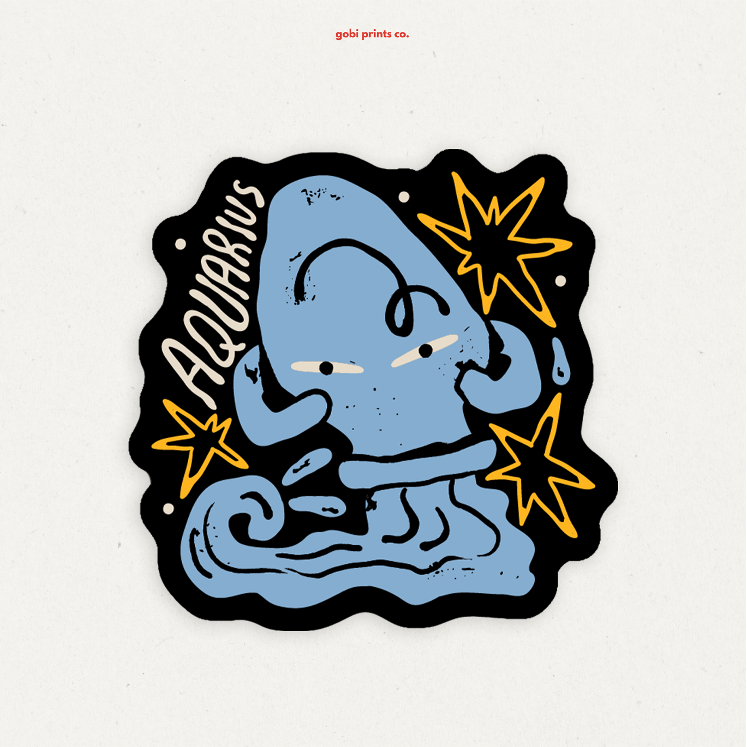 Zodiac Aquarius | Vinyl Sticker