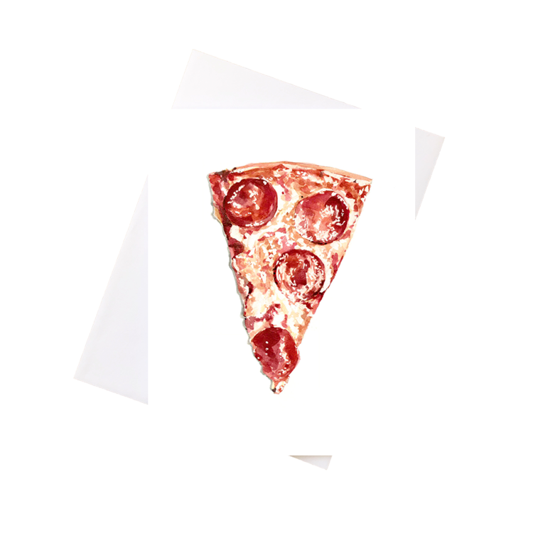 Pizza Slice Card