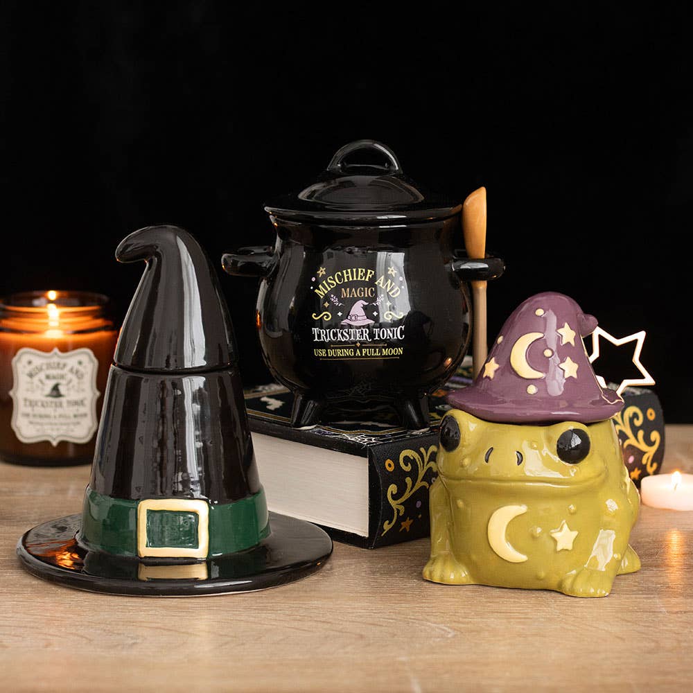 Magic Frog // Toad Shaped Halloween Mug with Spoon