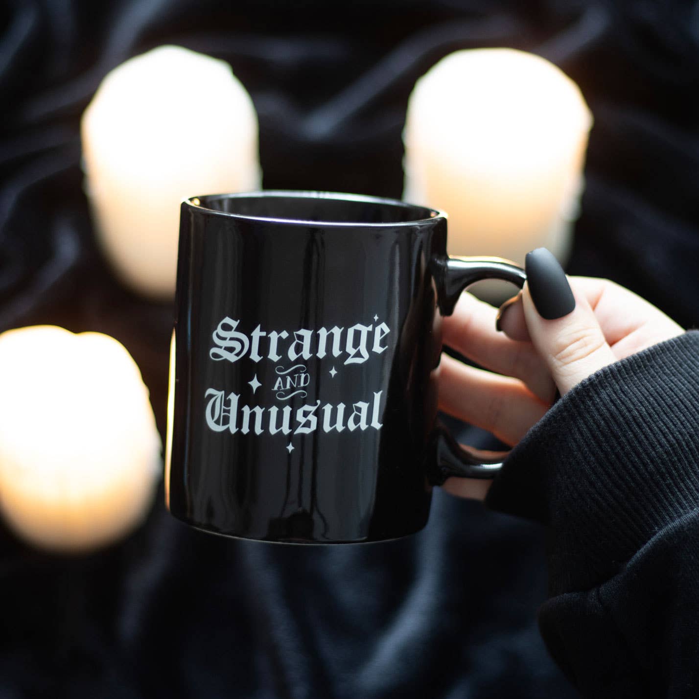 Gothic Strange and Unusual Halloween Mug