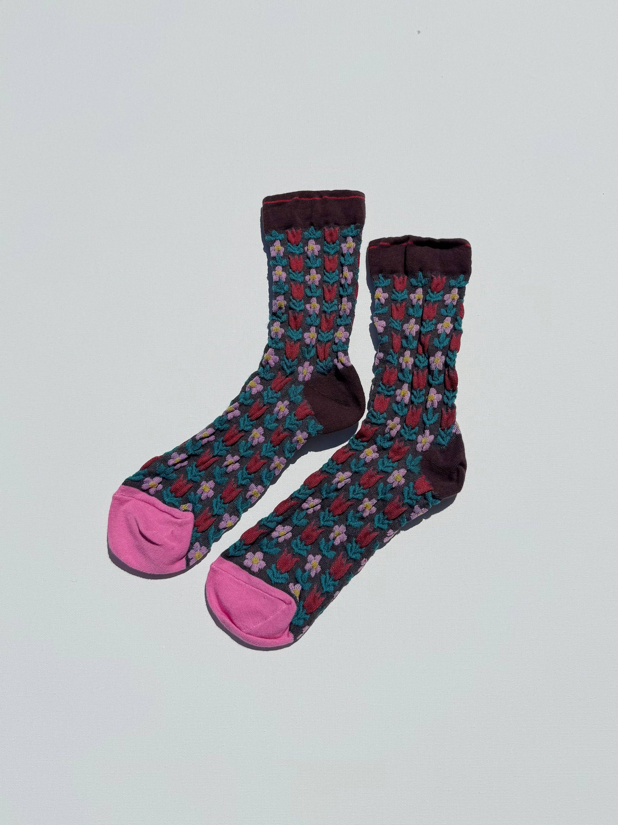 TULIPS GARDEN SOCKS