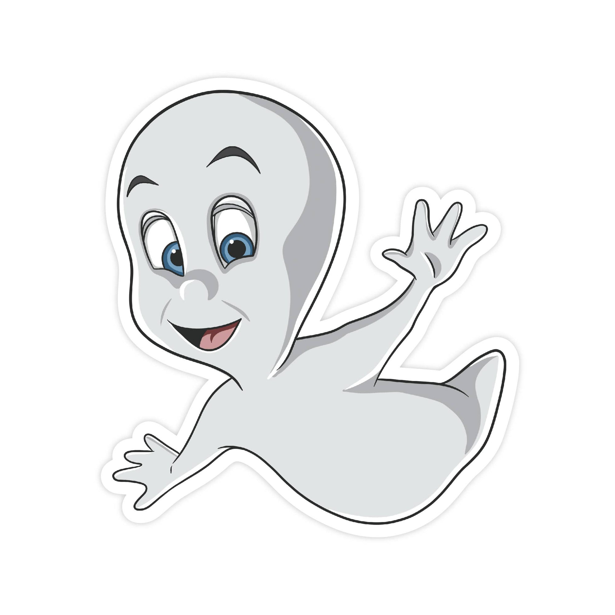 Casper Sticker Casper Friendly Ghost Pop Culture Sticker - Studio 205