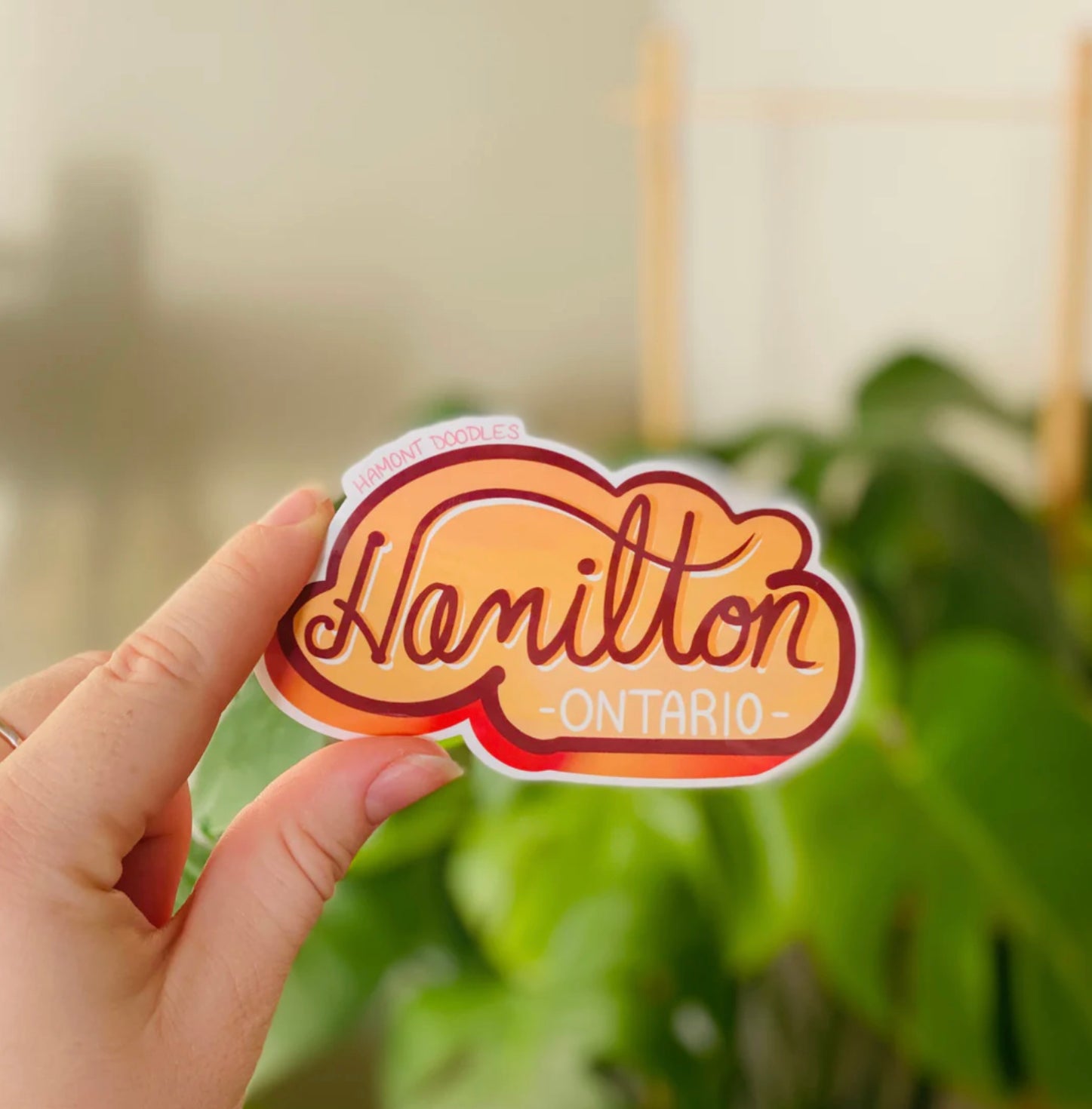 Hamilton Sticker