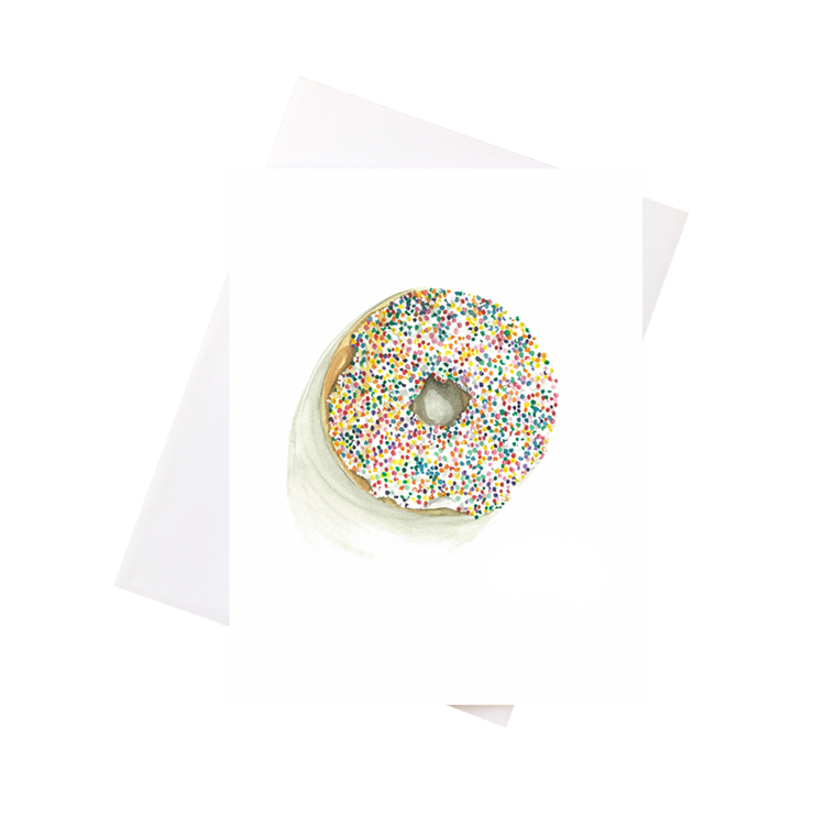 Sprinkle Donut Card